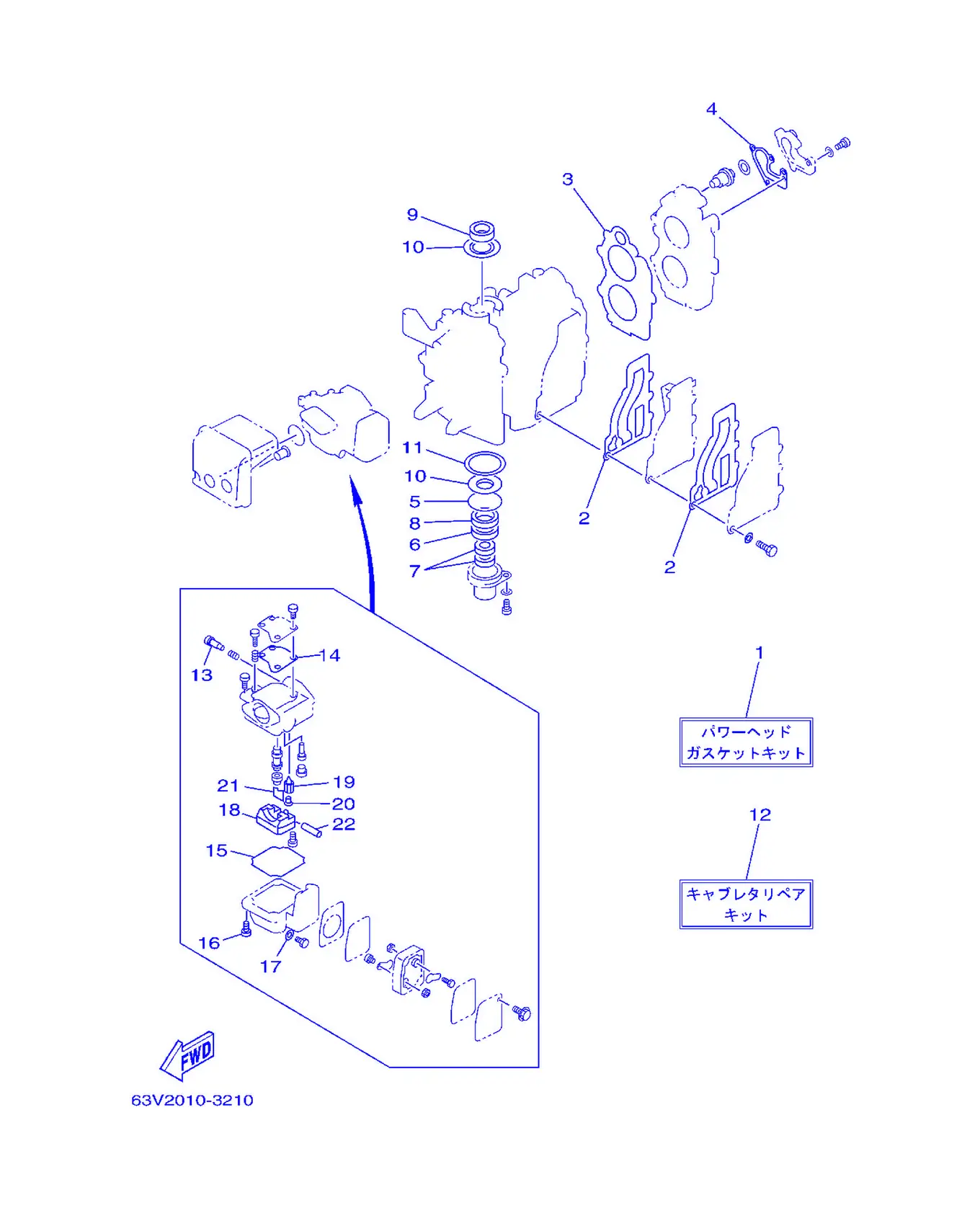 修理包 1 Repair Kit 1 Fig.