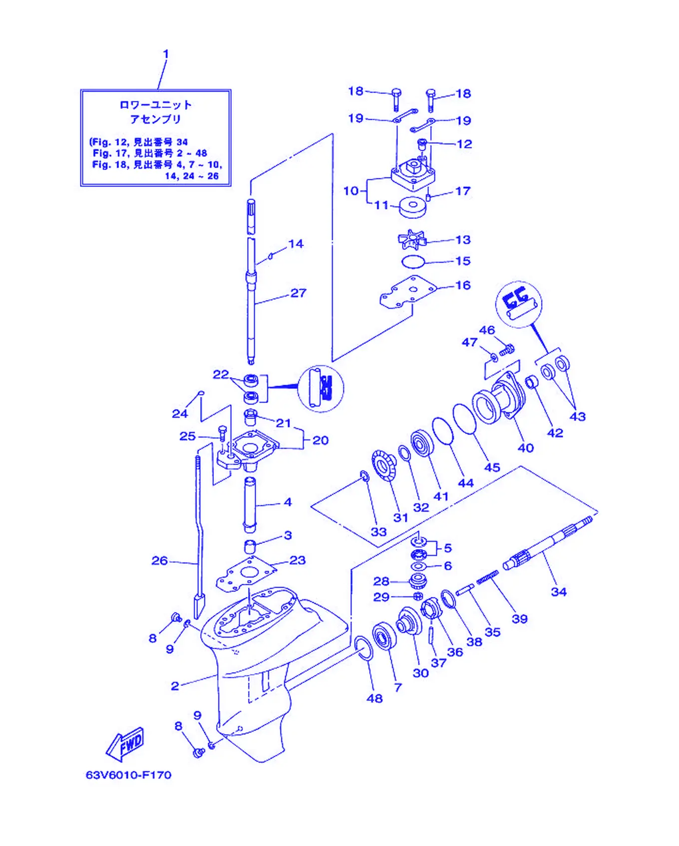 下部壳体与传动 1 Lower Casing & Drive 1 Fig.