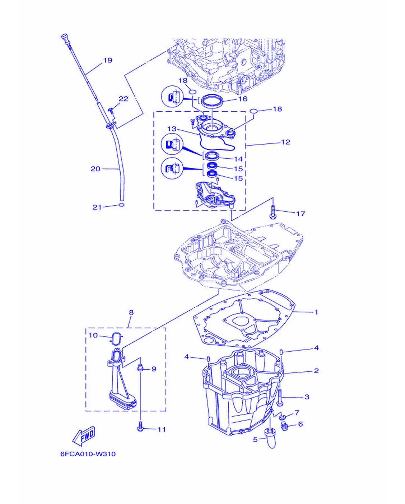 VMAX 油底壳 VMAX Oil Pan Fig.