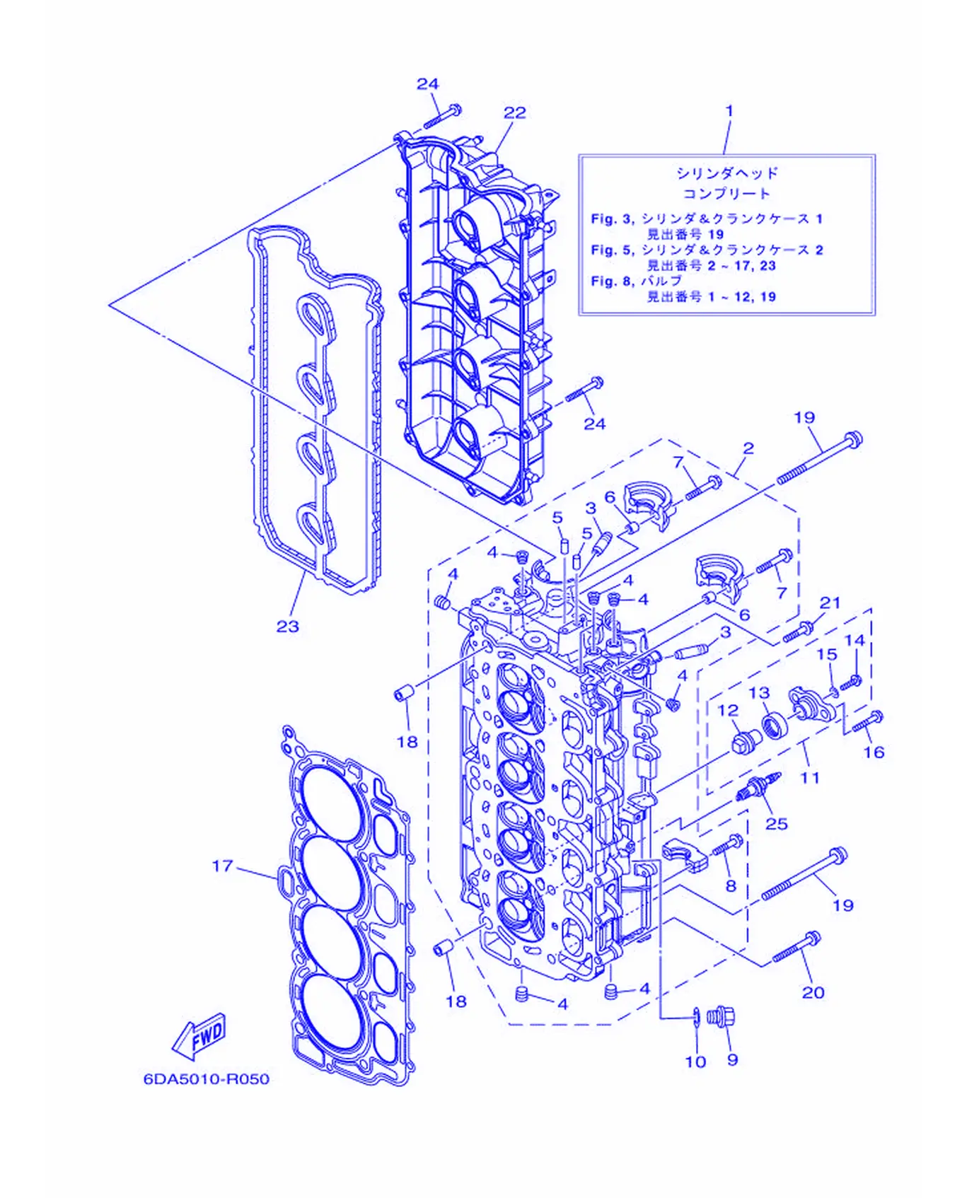 VMAX 气缸与曲轴箱 2 VMAX Cylinder & Crankcase 2 Fig.