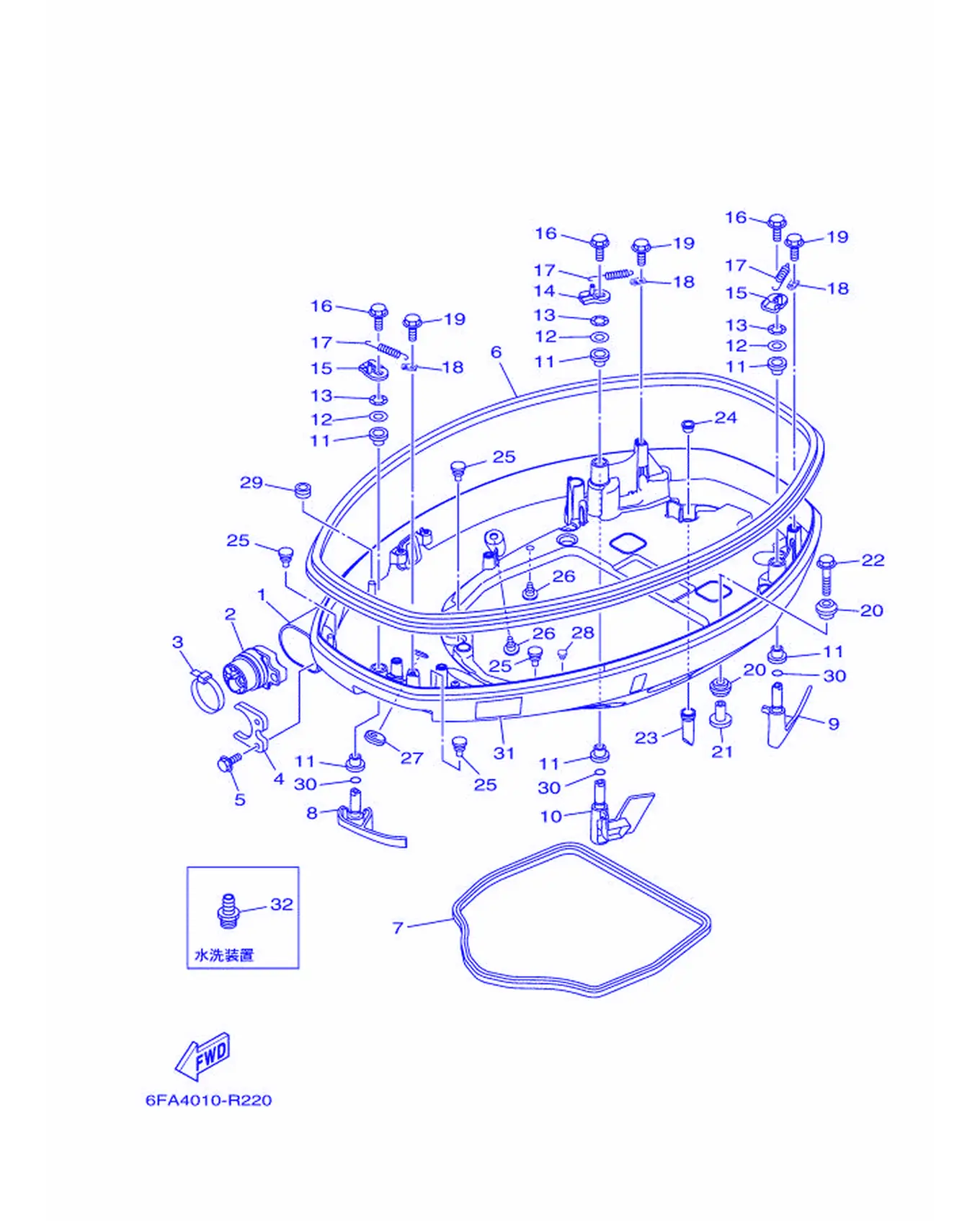 VMAX 下罩壳 1 VMAX Bottom Cowling 1 Fig.