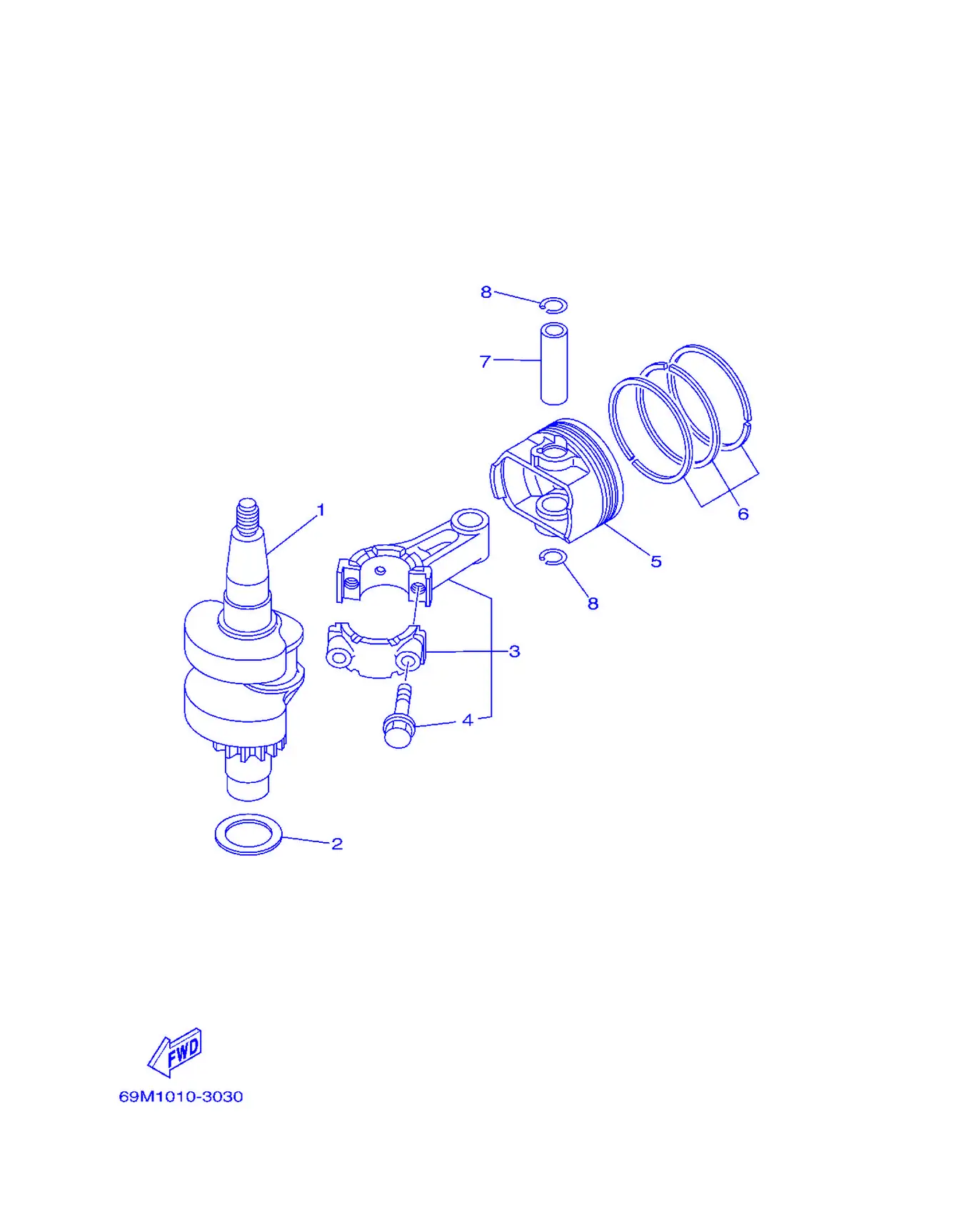 曲轴与活塞 Crankshaft & Piston Fig.