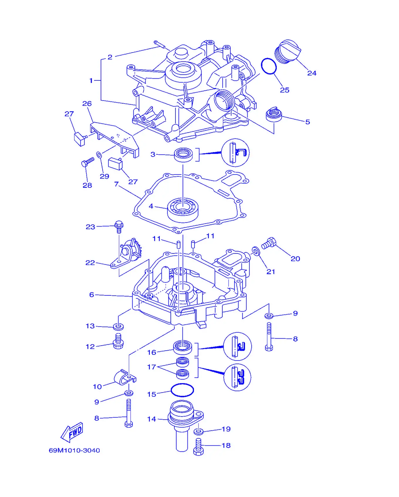 气缸与曲轴箱 2 Cylinder & Crankcase 2 Fig.