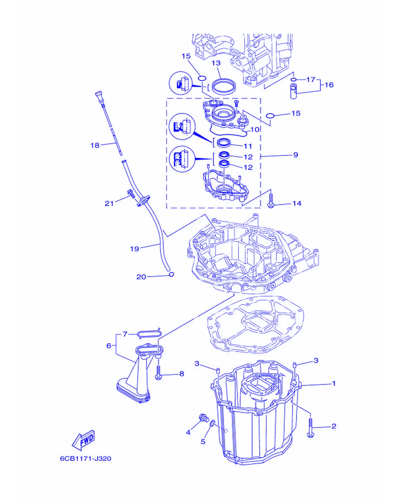 VMAX 油底壳 VMAX Oil Pan Fig.