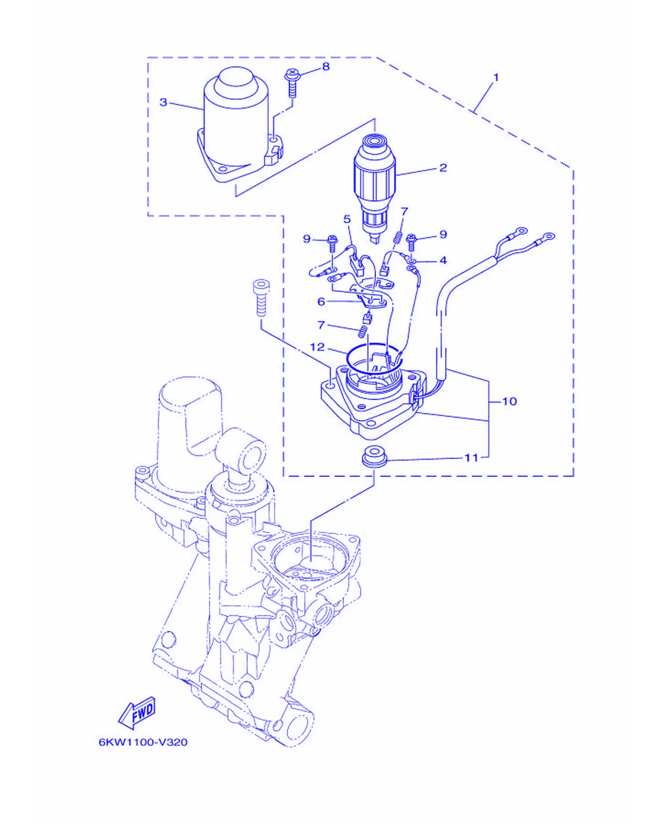 VMAX 动力倾斜与升降总成 2 VMAX Power Trim & Tilt Assembly 2 Fig.