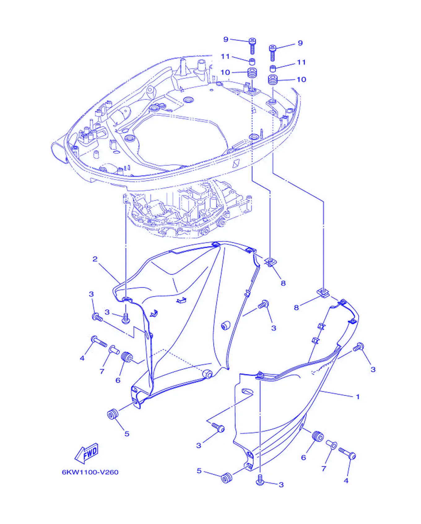 VMAX 下罩壳 3 VMAX Bottom Cowling 3 Fig.