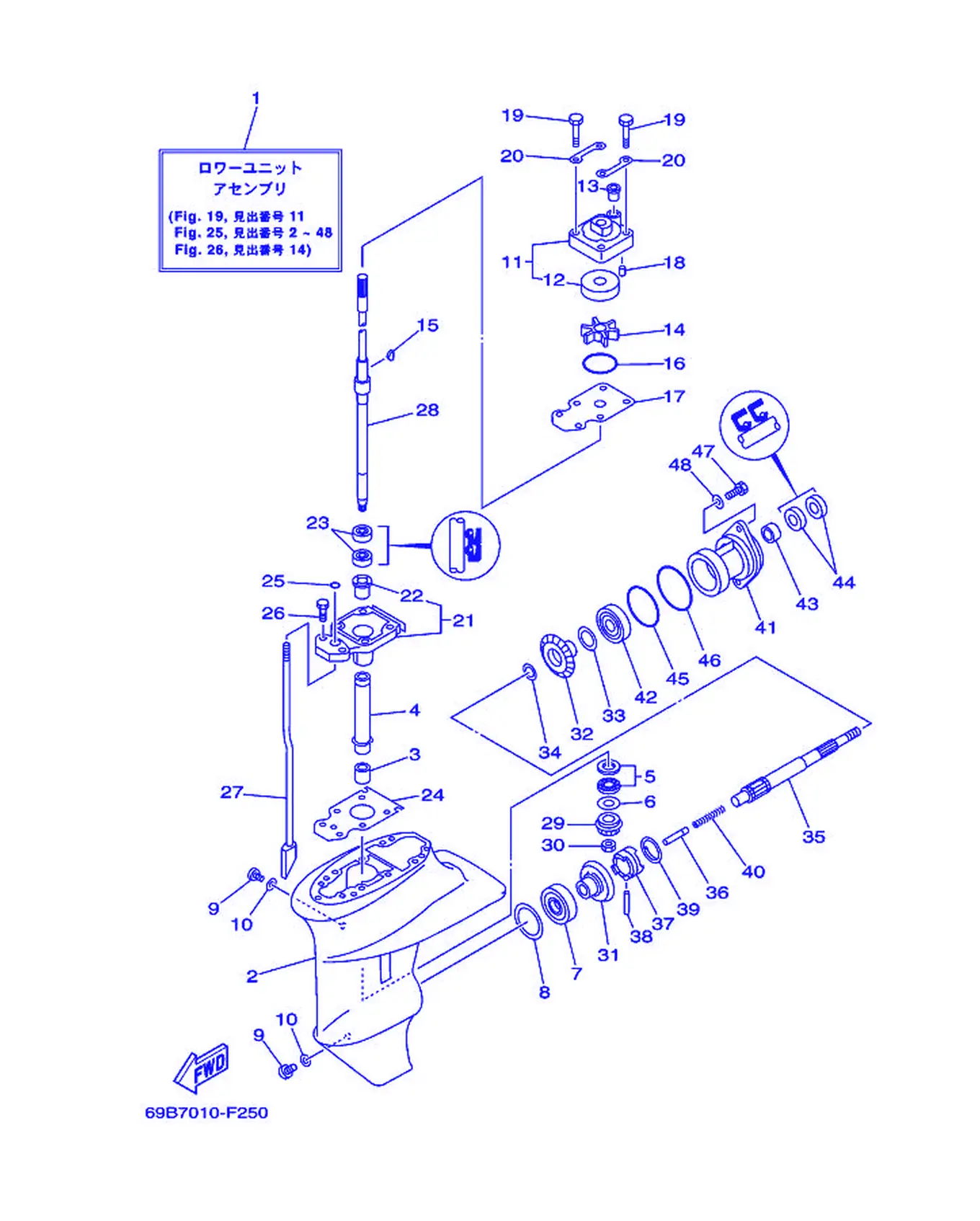 下部壳体与传动 1 Lower Casing & Drive 1 Fig.