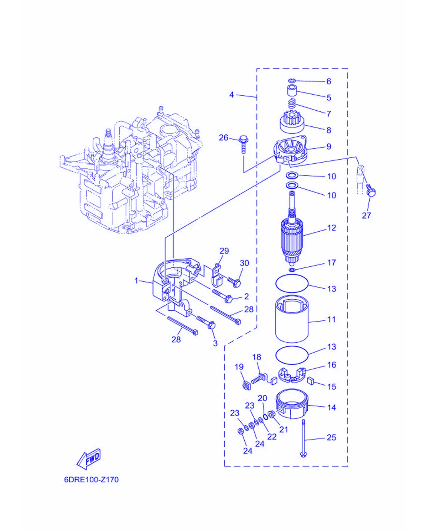 起动机 Starting Motor Fig.