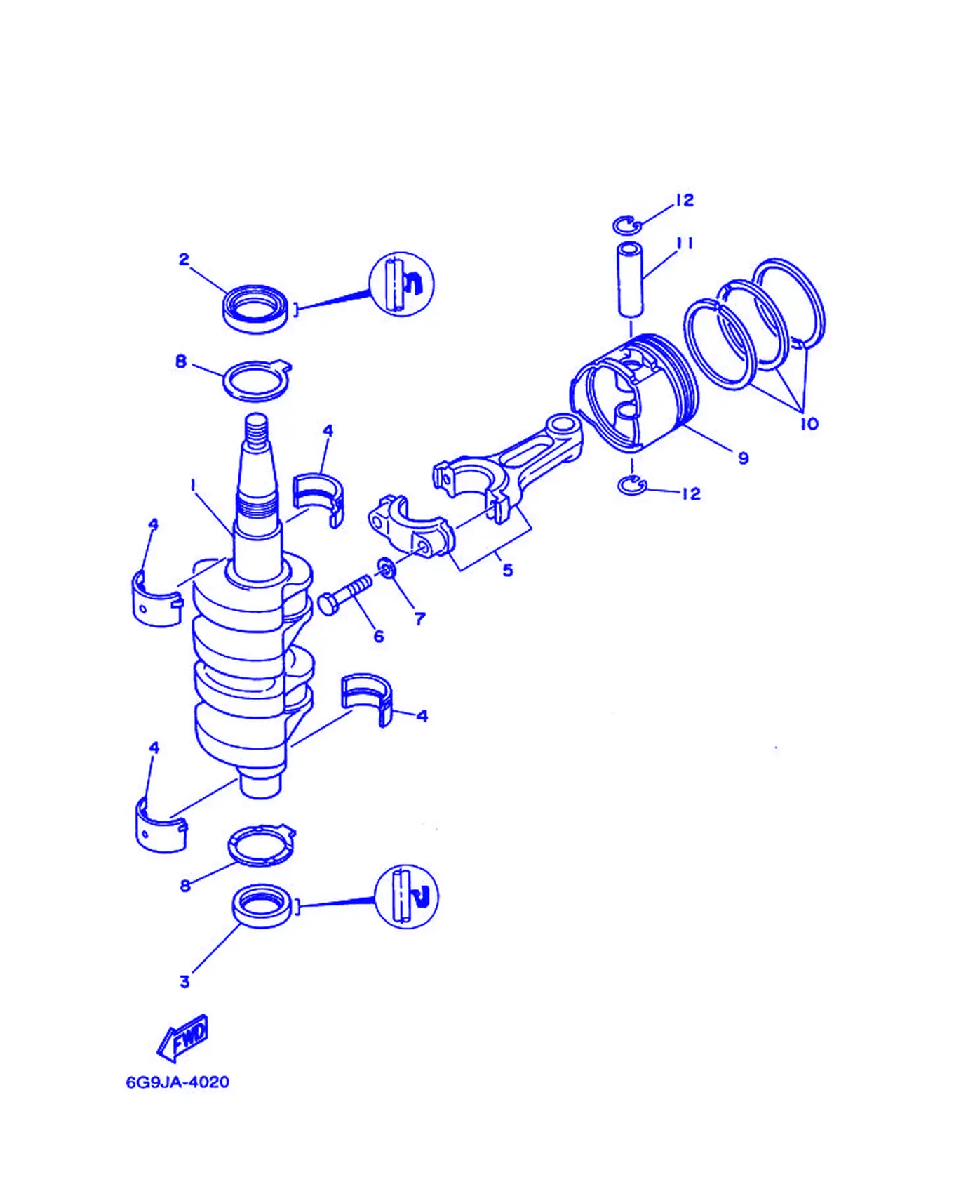 曲轴·活塞 Crankshaft & Piston Fig.