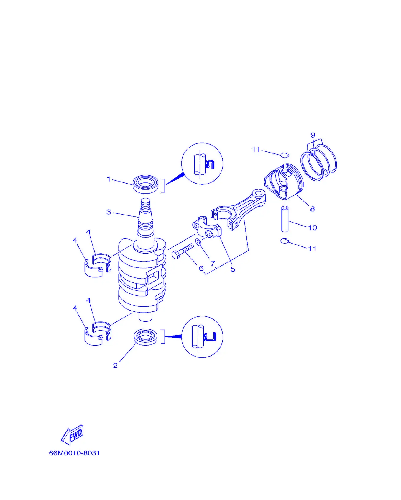 曲轴与活塞 Crankshaft & Piston Fig.