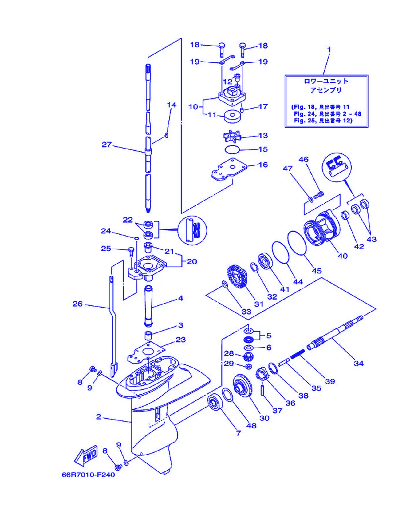 下部壳体与传动 1 Lower Casing & Drive 1 Fig.