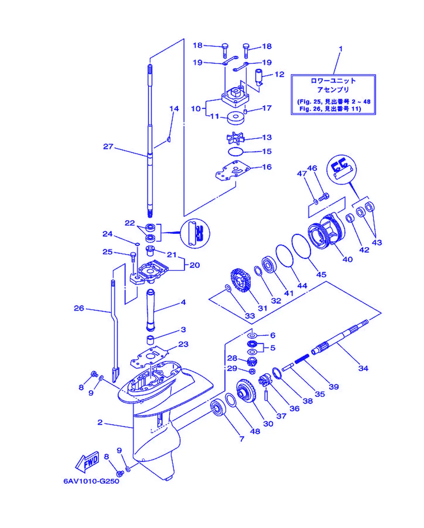 下部壳体与传动 1 Lower Casing & Drive 1 Fig.