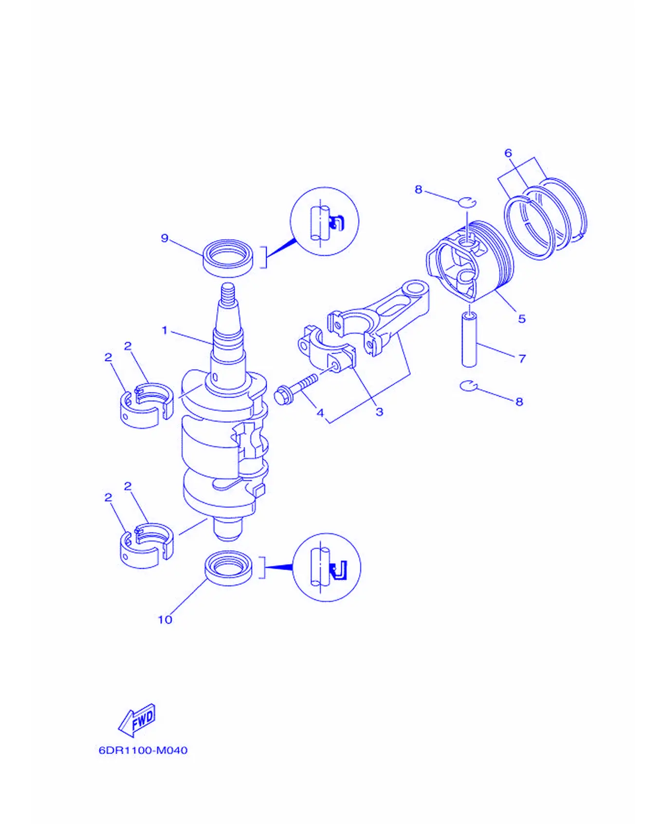 曲轴与活塞 Crankshaft & Piston Fig.