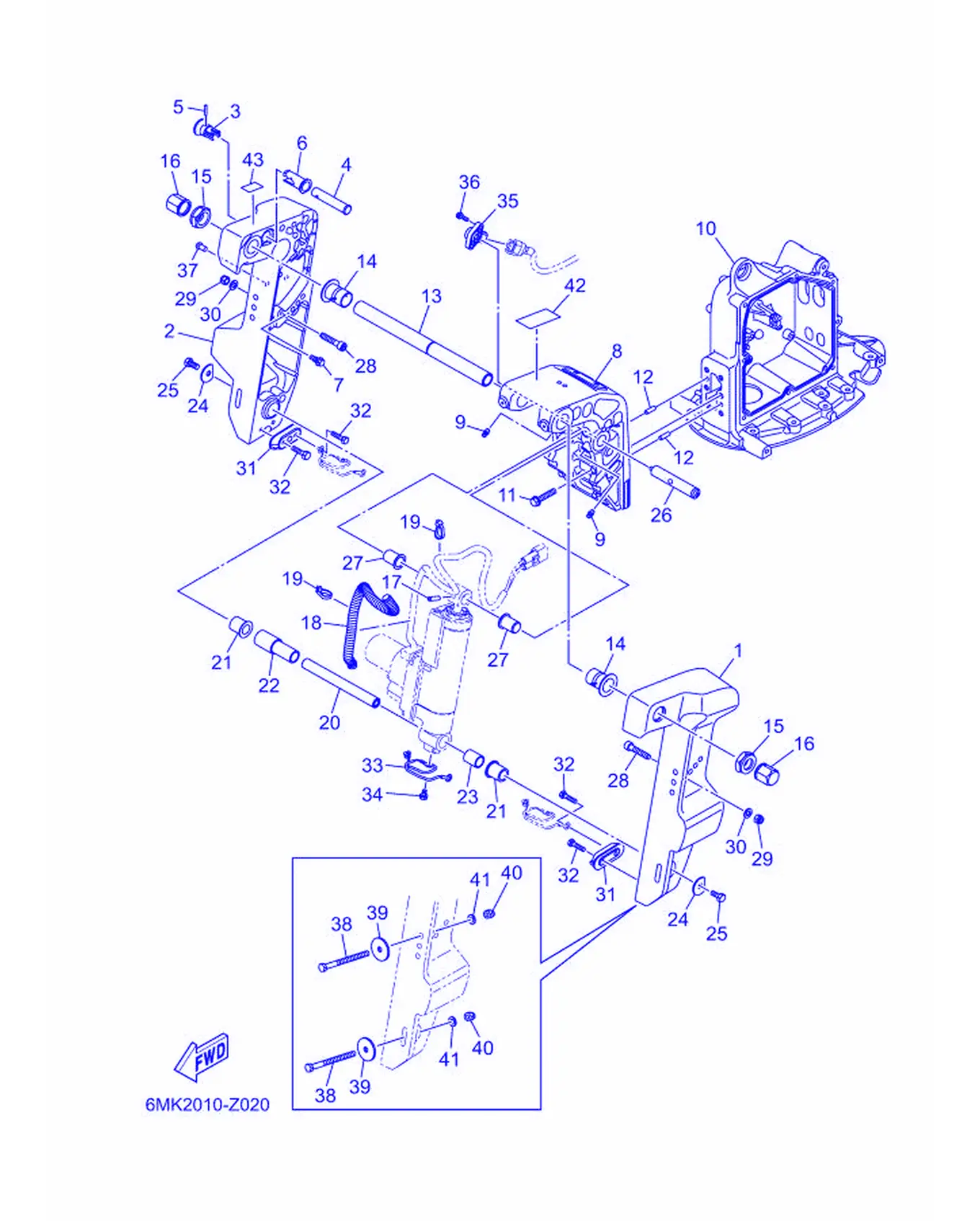 支架 1 Bracket 1 Fig.