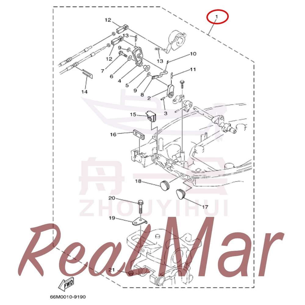 FIG. 20 REMO CON ATTACHMENT Рис.