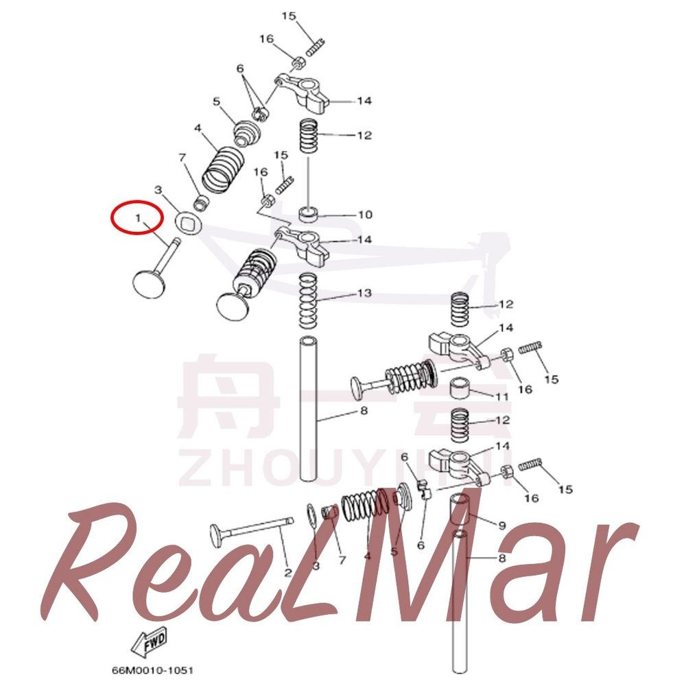 FIG. 5 VALVE 爆炸图