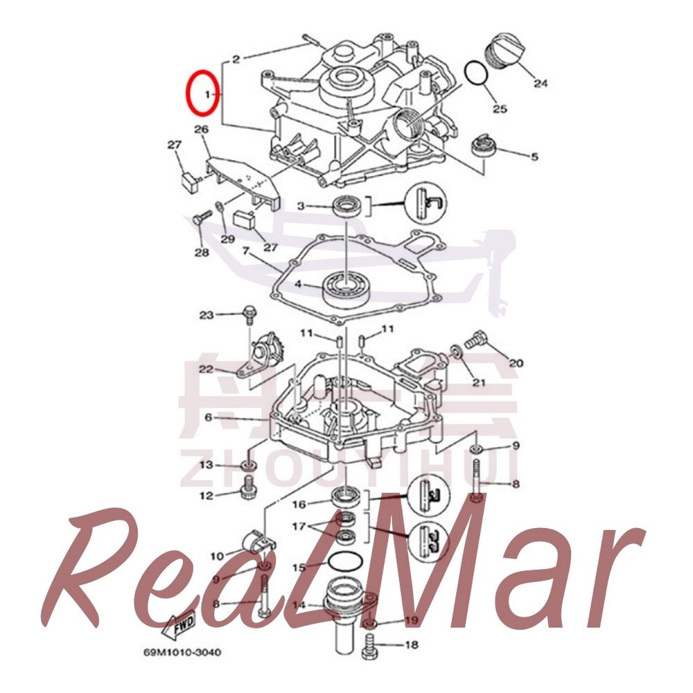 FIG. 4 CYLINDER. CRANKCASE 2 Рис.