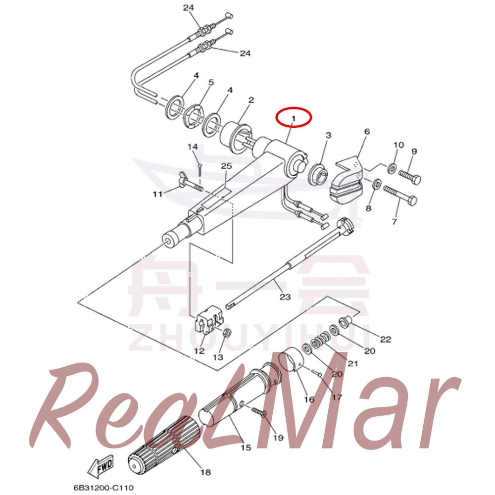 FIG.   11   STEERING 爆炸图