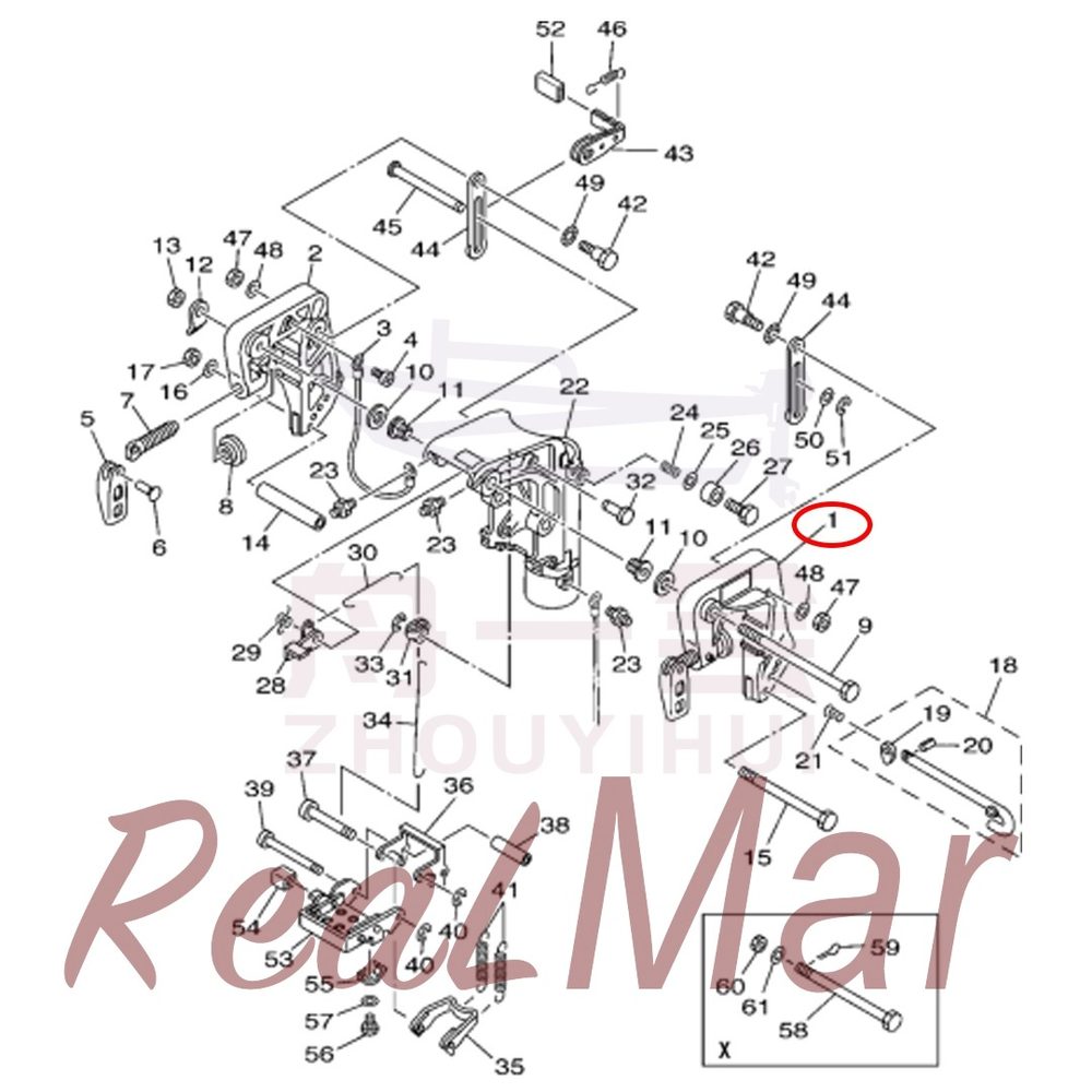 FIG.   13   BRACKET 1 爆炸图