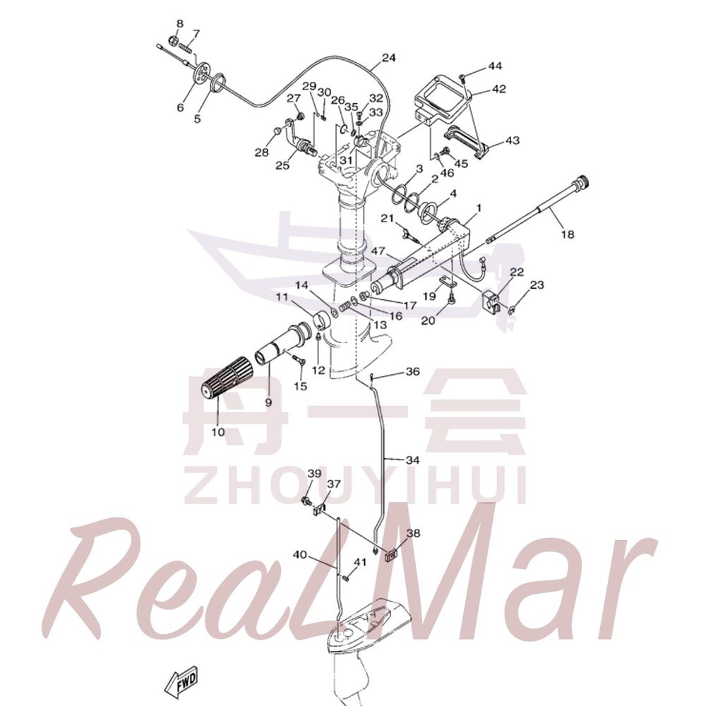 FIG. 7 CONTROL 爆炸图