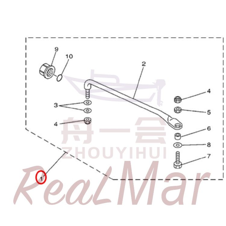 FIG. 25 STEERING GUIDE 爆炸图