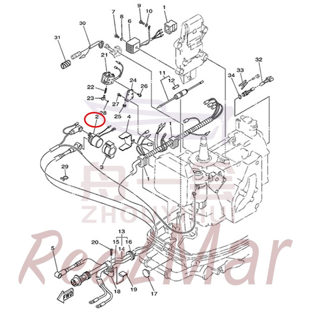 FIG. 12 ELECTRICAL 4 爆炸图