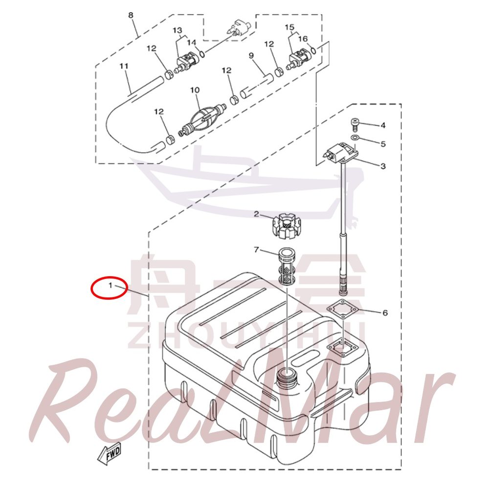 FIG. 25 FUEL TANK Рис.