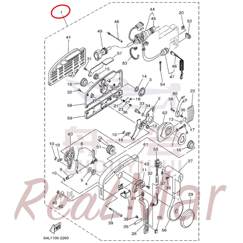 FIG. 28 REMOTE CONTROL ASSY 1 Рис.