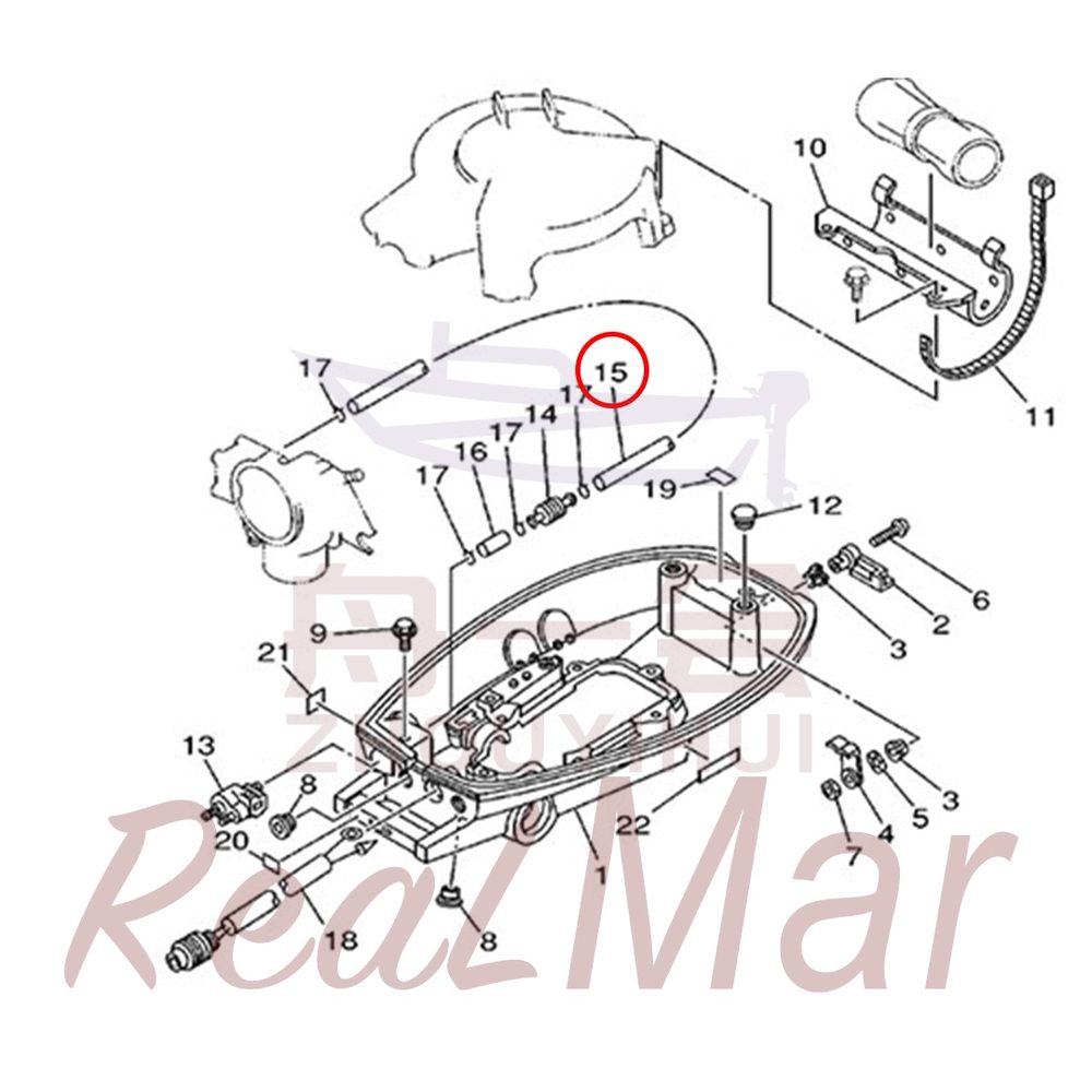 FIG.     8    BOTTOM COWLING 2 爆炸图