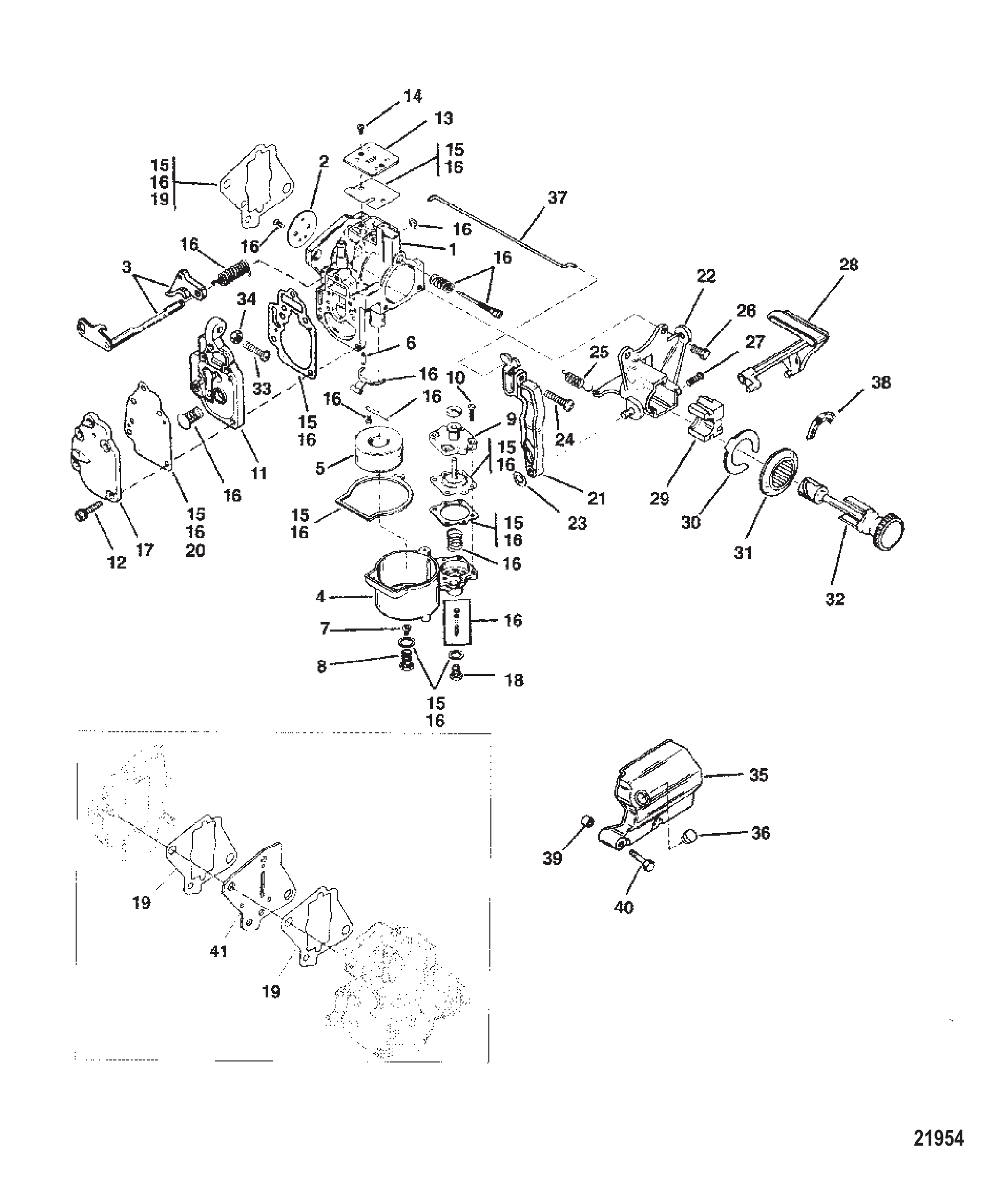 化油器（XR10/Magnum 10） Carburetor (XR10/Magnum 10)