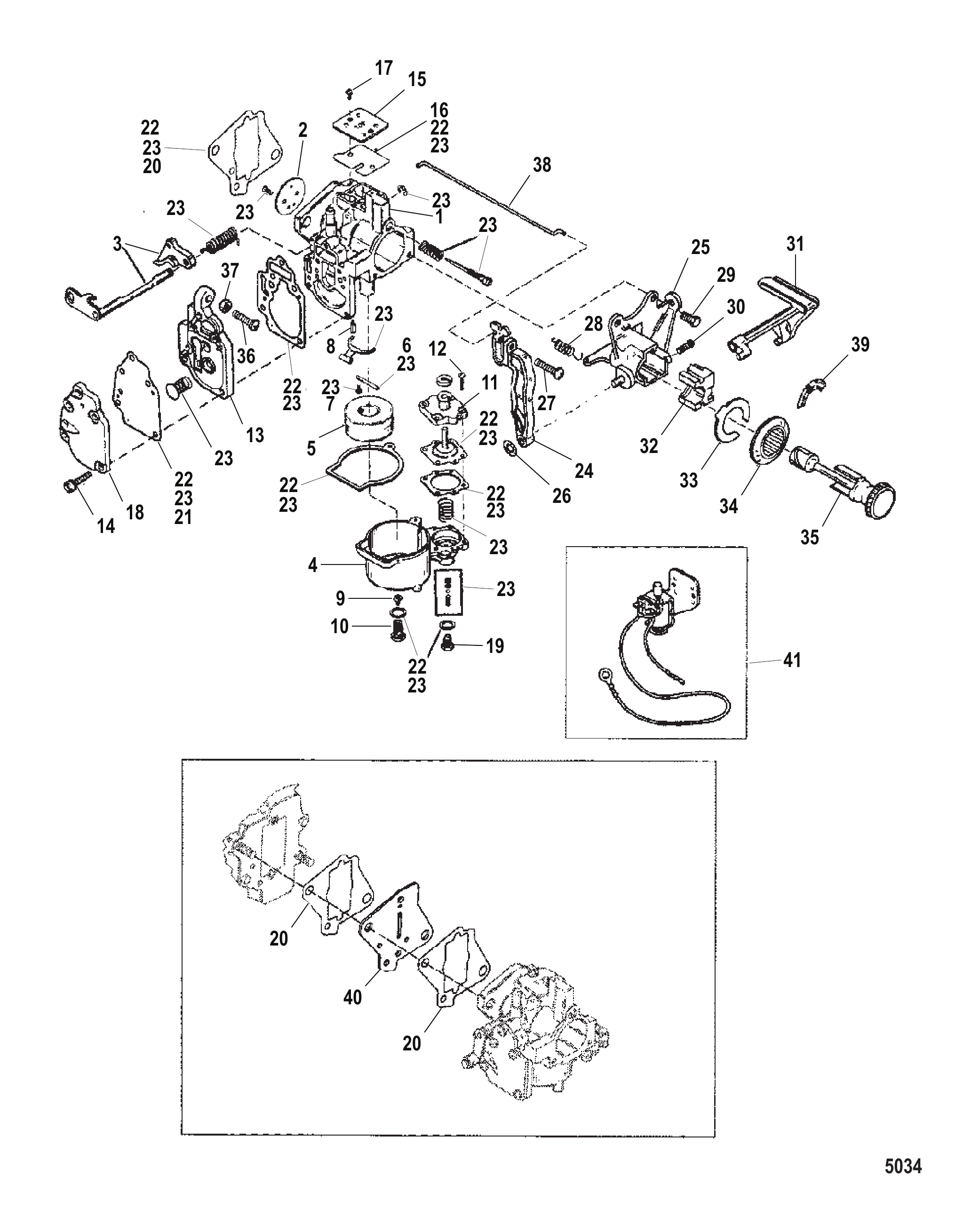 化油器（10/XR/Magnum 10/Viking） Carburetor (10/XR/Magnum 10/Viking)