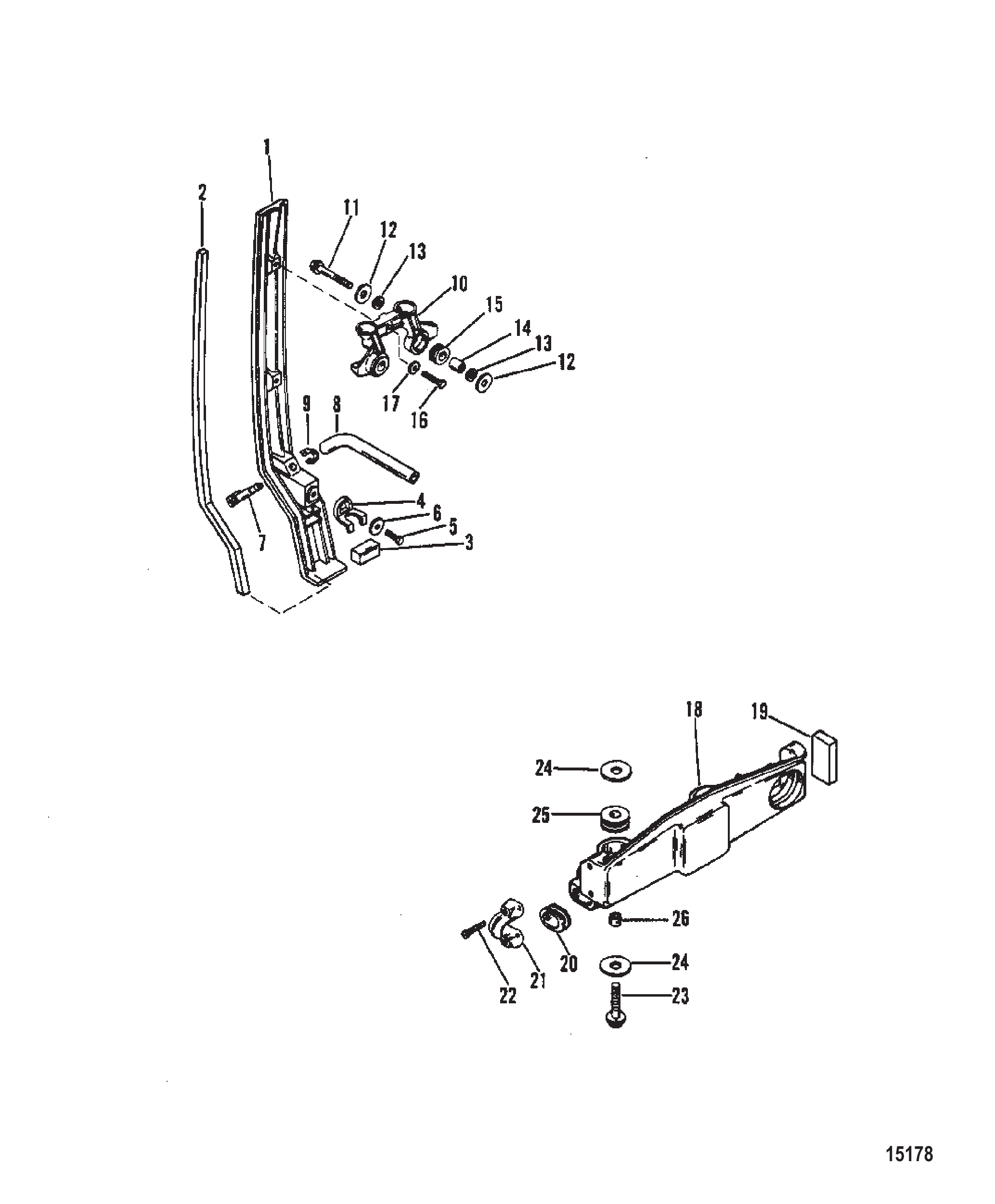 外罩安装支架 Cowl Mounting Brackets