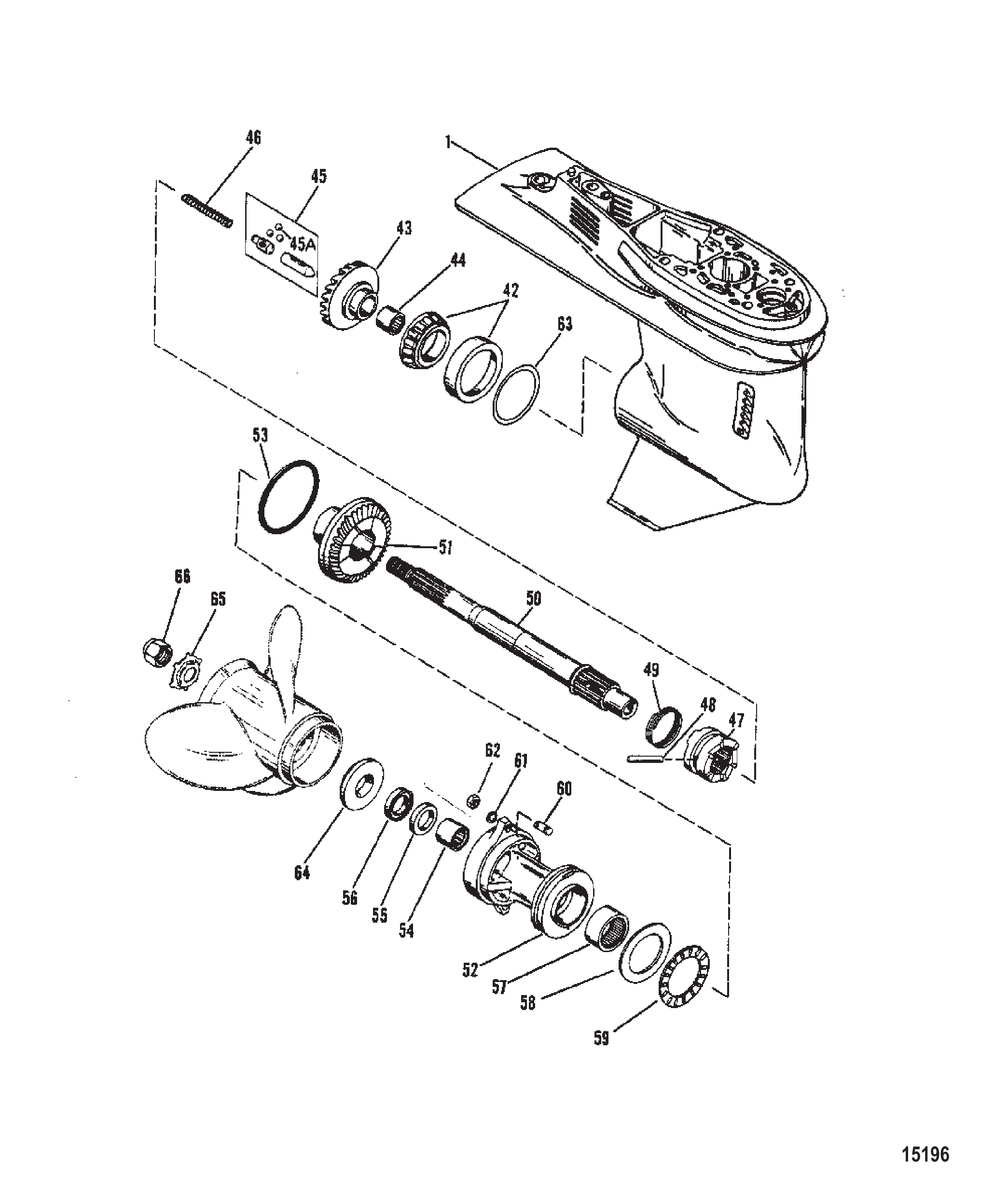 齿轮箱螺旋桨轴 Gear Housing Propeller Shaft