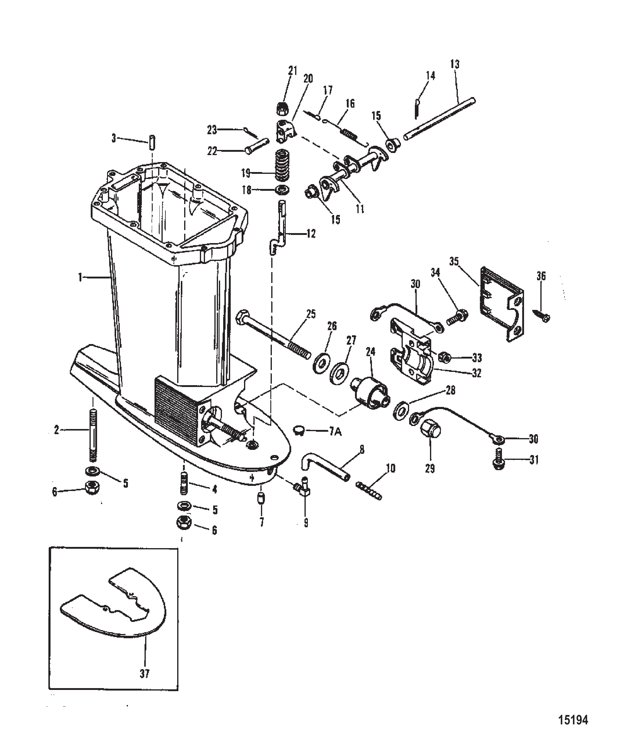 驱动轴壳体 Driveshaft Housing