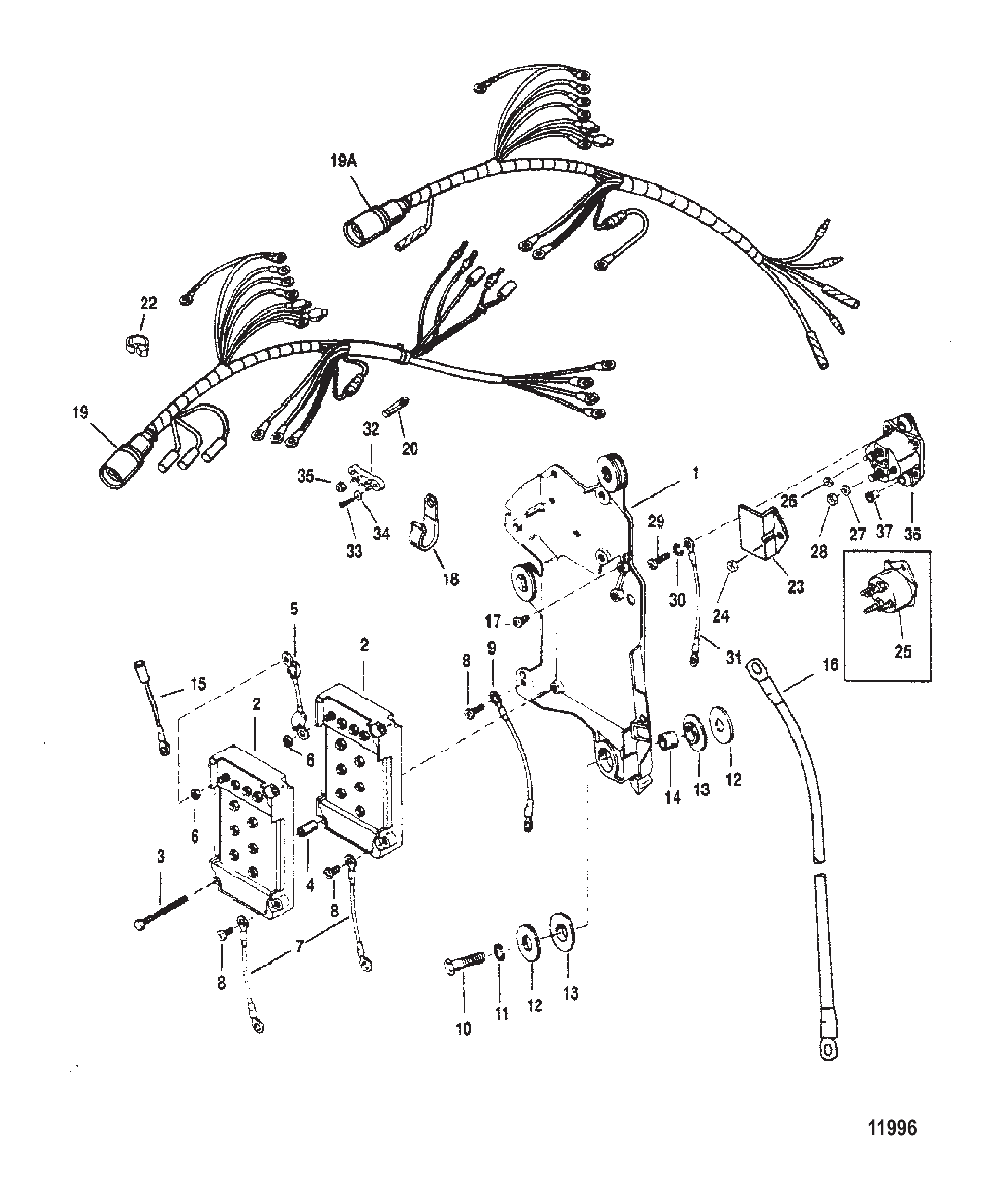 线束/启动电磁阀 WIRING HARNESS/STARTER SOLENOID