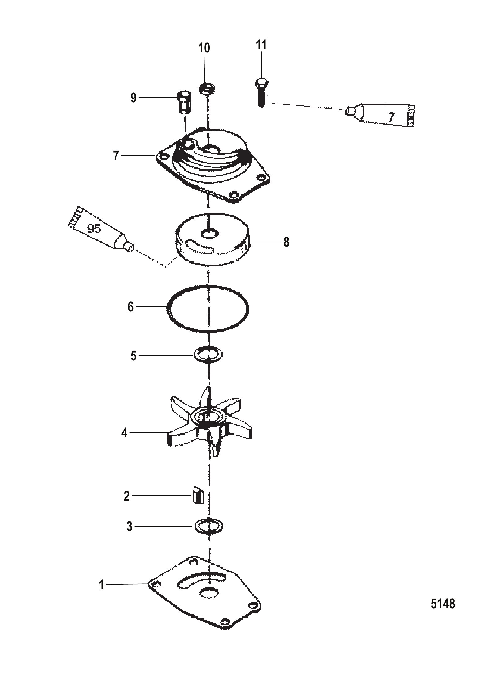 Jet Water Pump Components