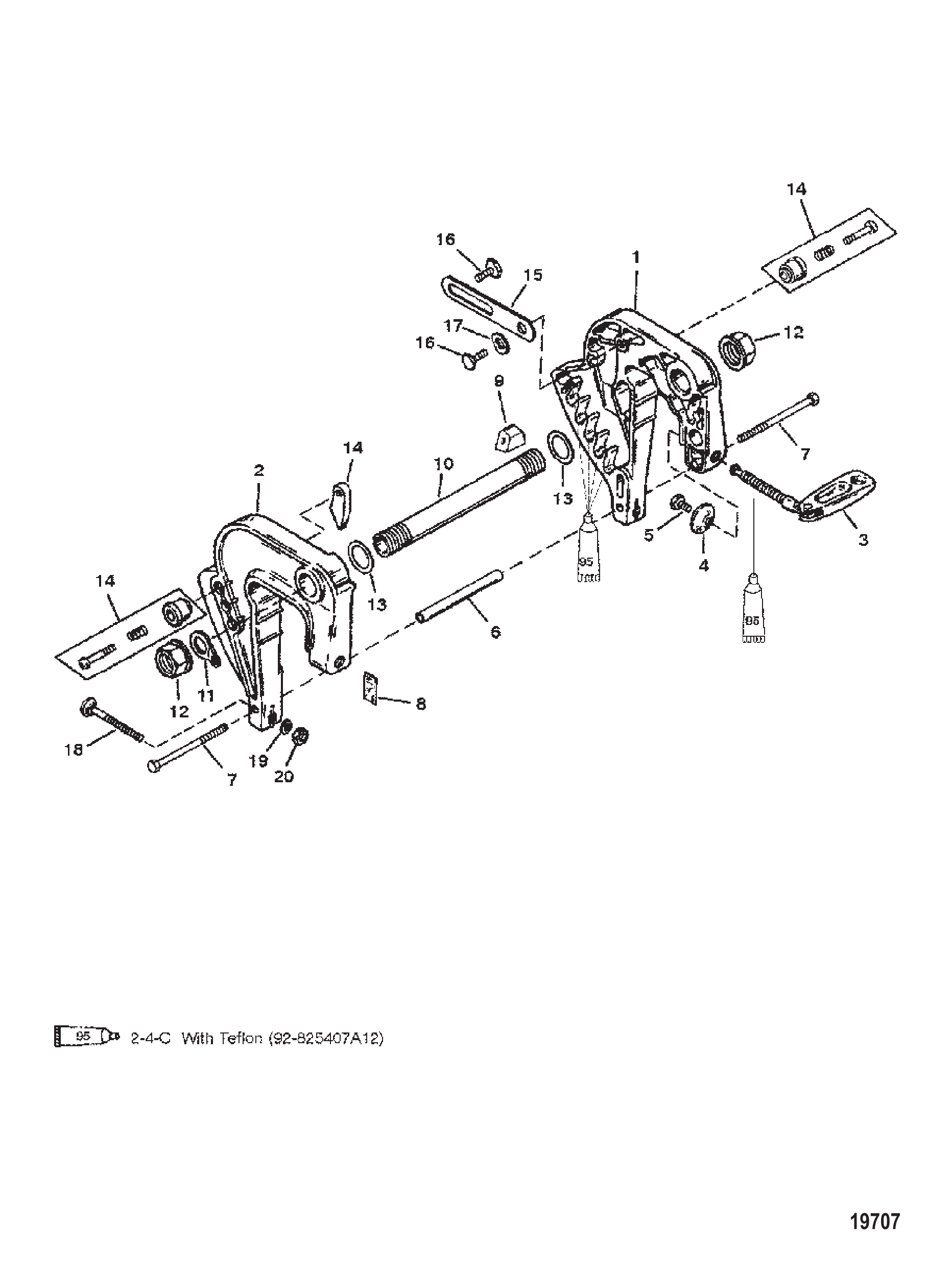 夹紧支架总成 Clamp Bracket Assembly
