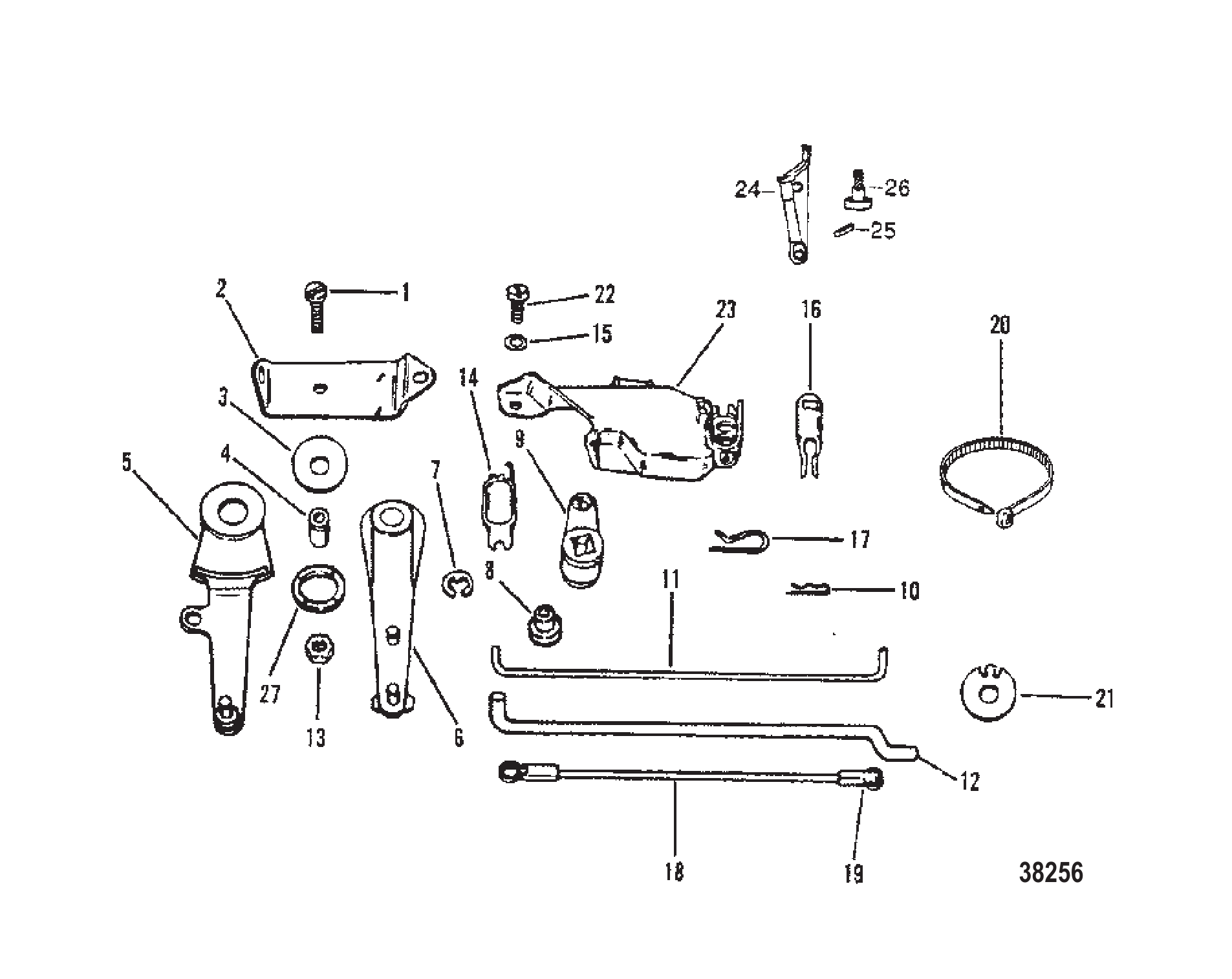 遥控安装组件 REMOTE CONTROL ATTACHING COMPONENTS