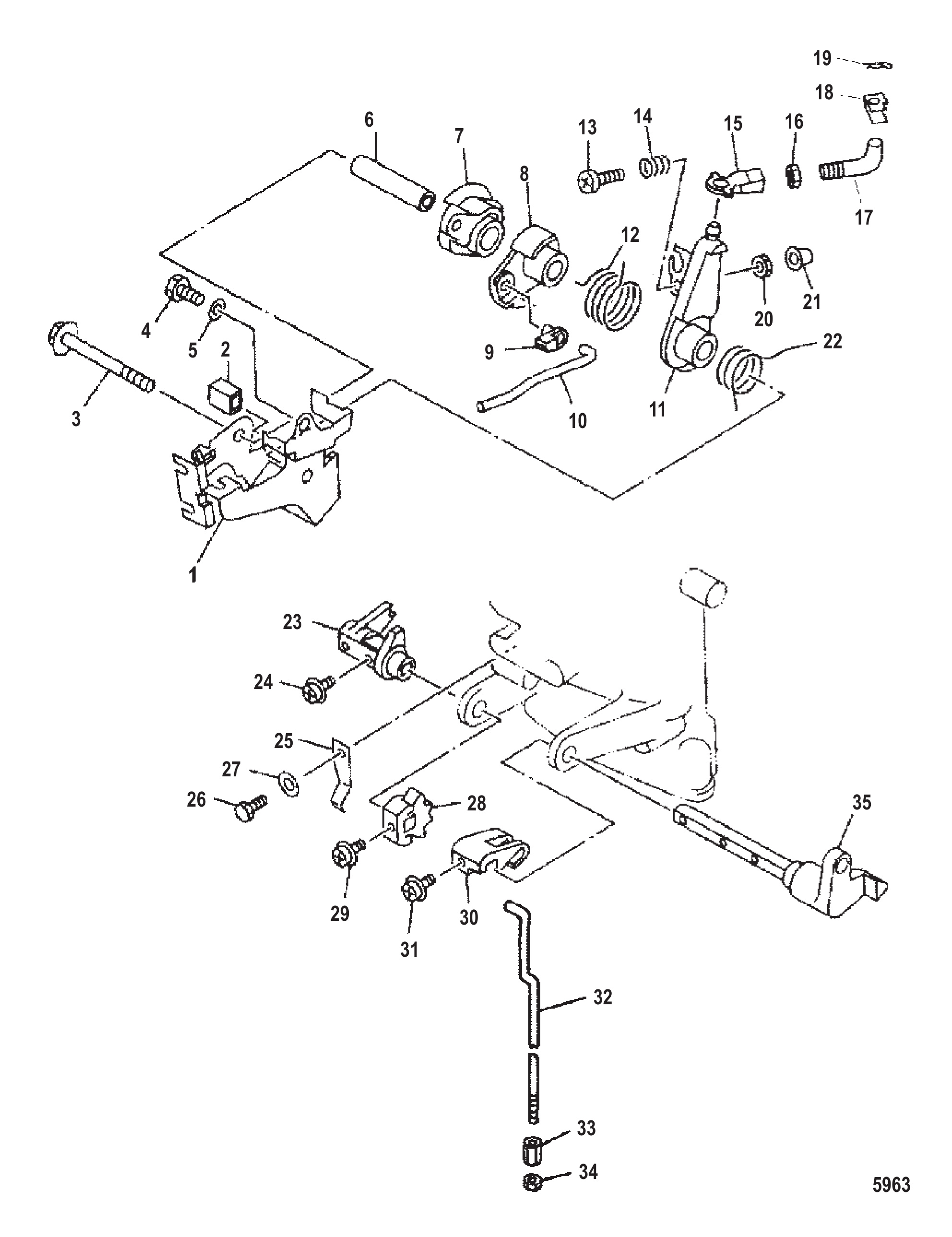 节气门联动装置 Throttle Linkage