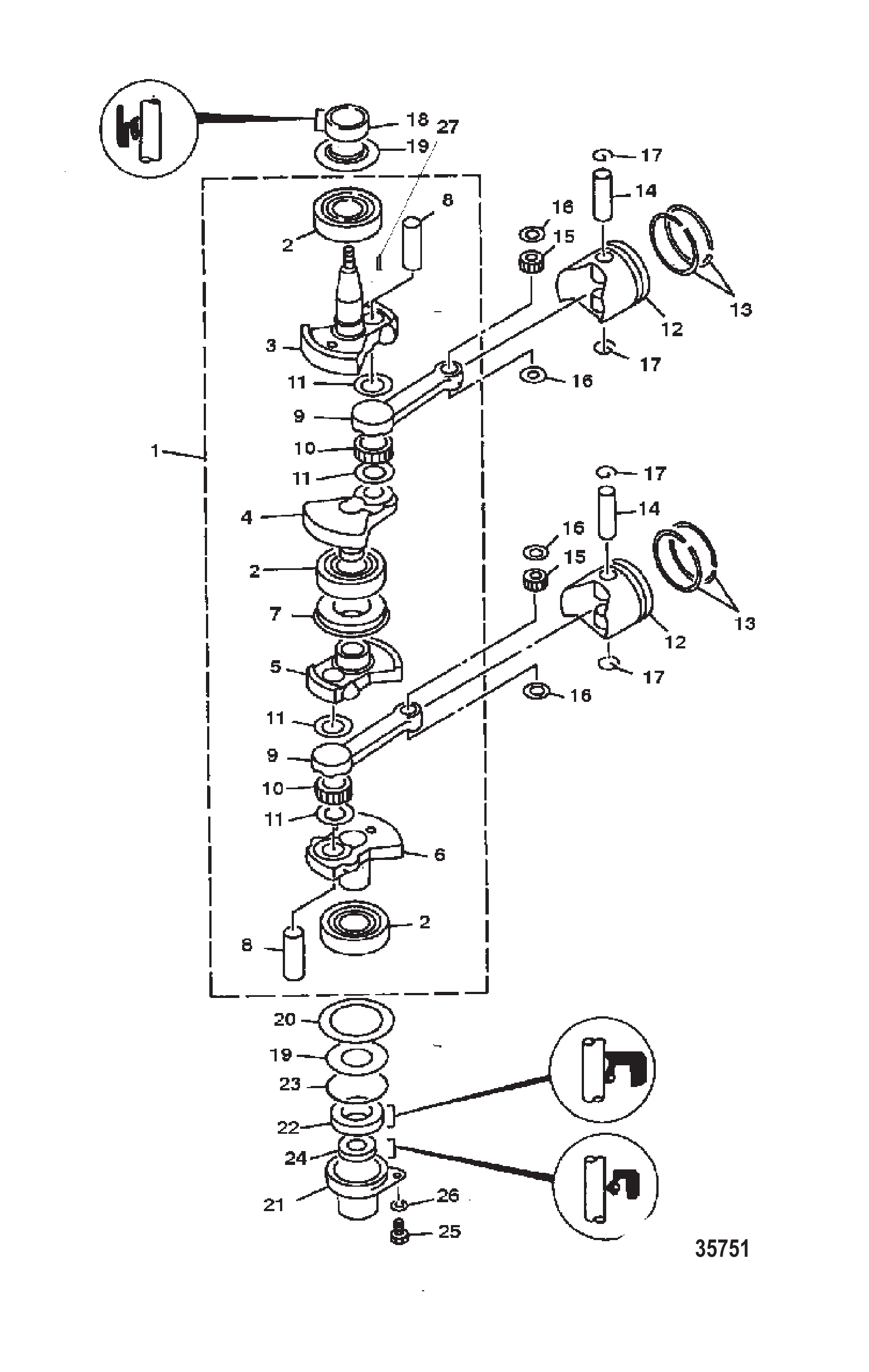 曲轴、活塞及连杆 Crankshaft, Pistons and Connecting Rods