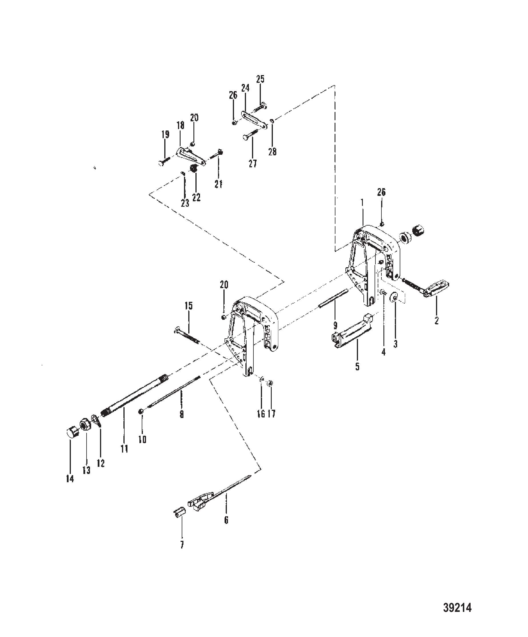 夹具支架总成 CLAMP BRACKET ASSEMBLY