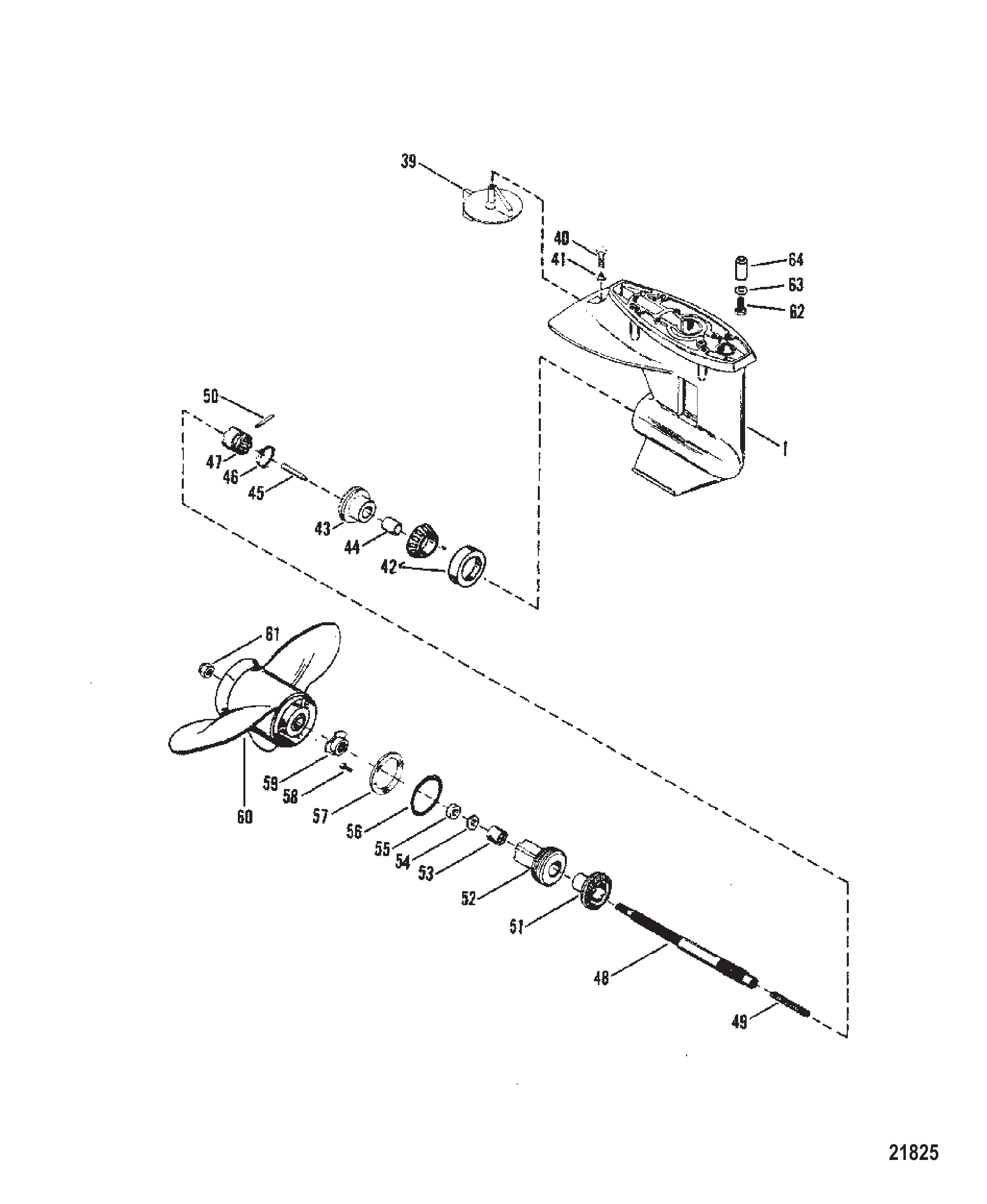 齿轮箱螺旋桨轴 Gear Housing Propeller Shaft