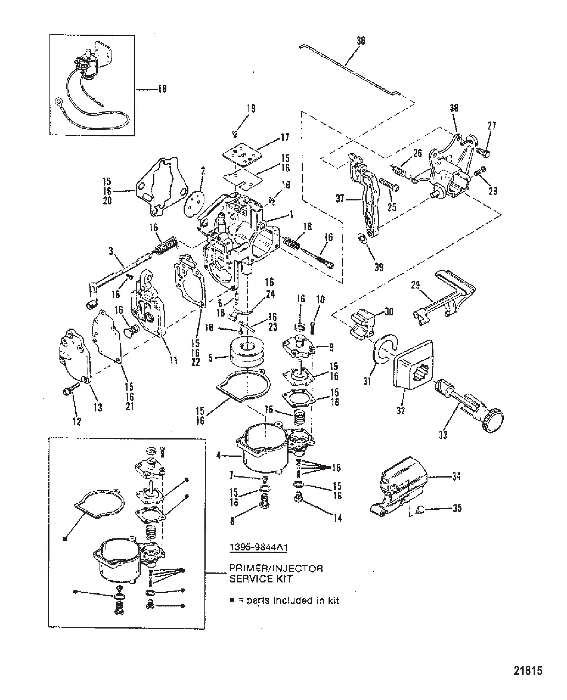 化油器（20） Carburetor (20)
