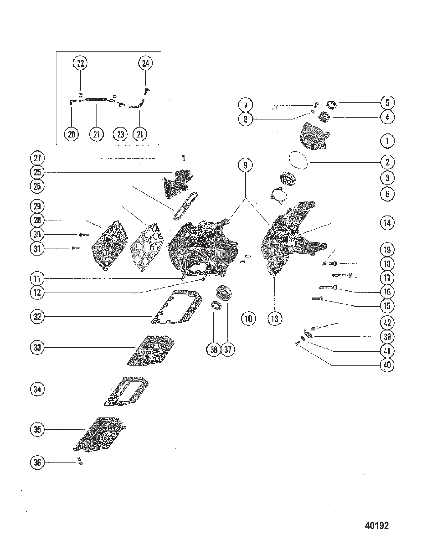 气缸体与曲轴箱总成 CYLINDER BLOCK AND CRANKCASE ASSEMBLY