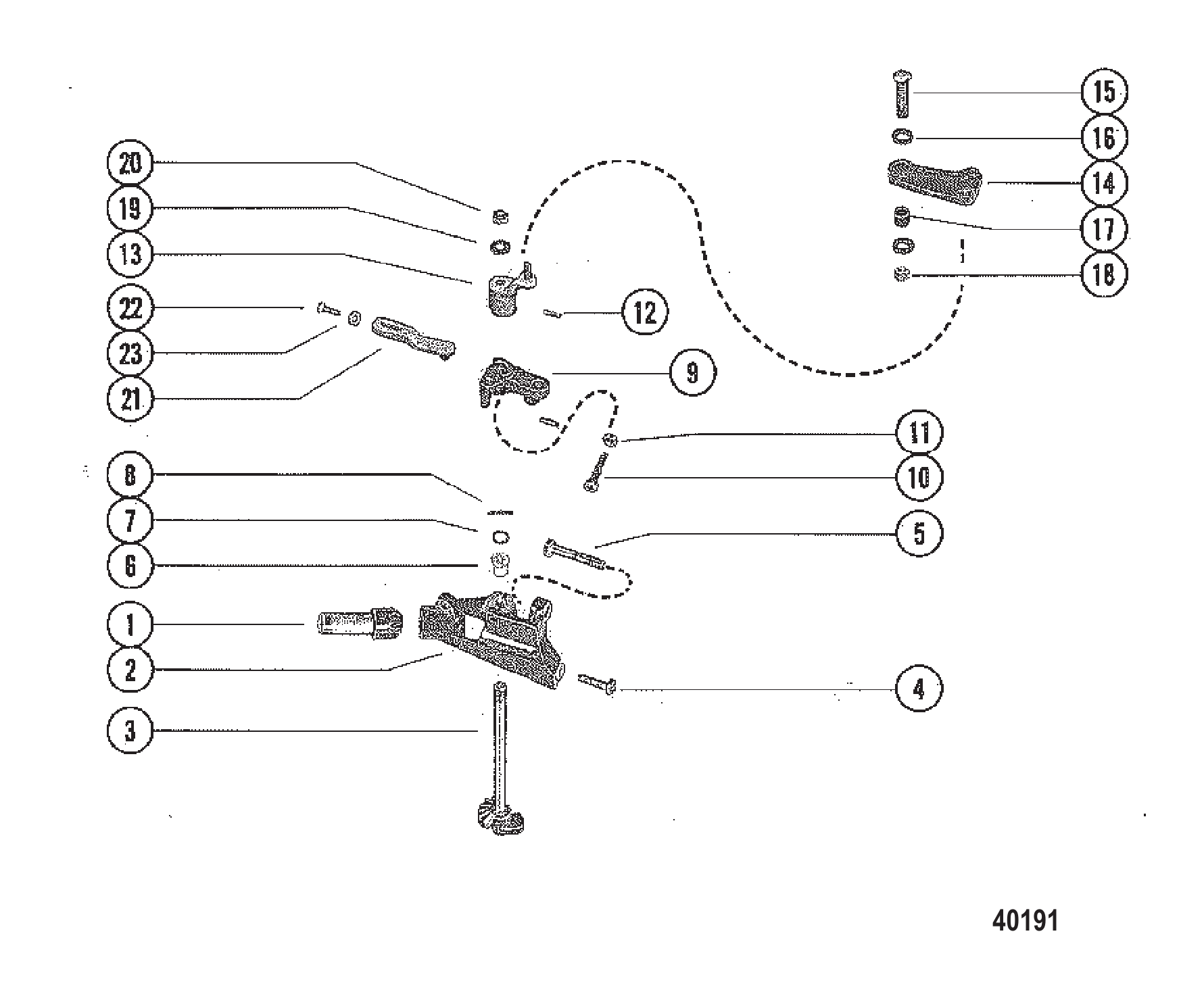 油门控制联动装置 THROTTLE CONTROL LINKAGE