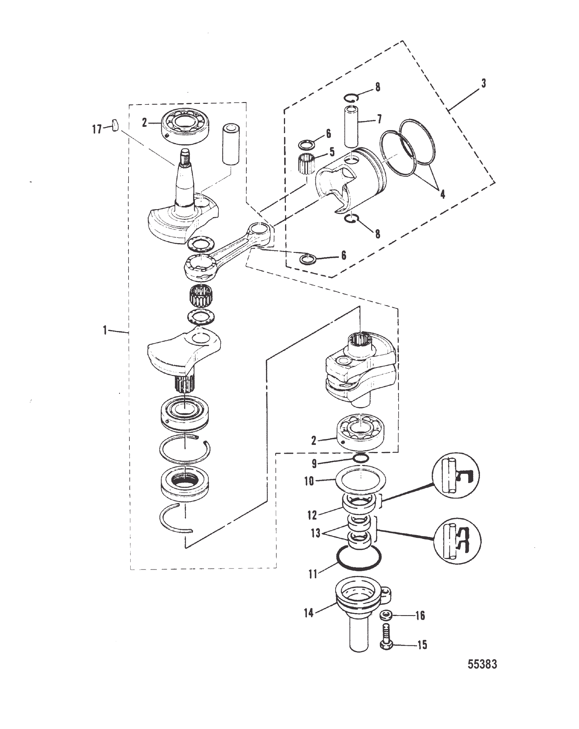曲轴与活塞 CRANKSHAFT AND PISTON