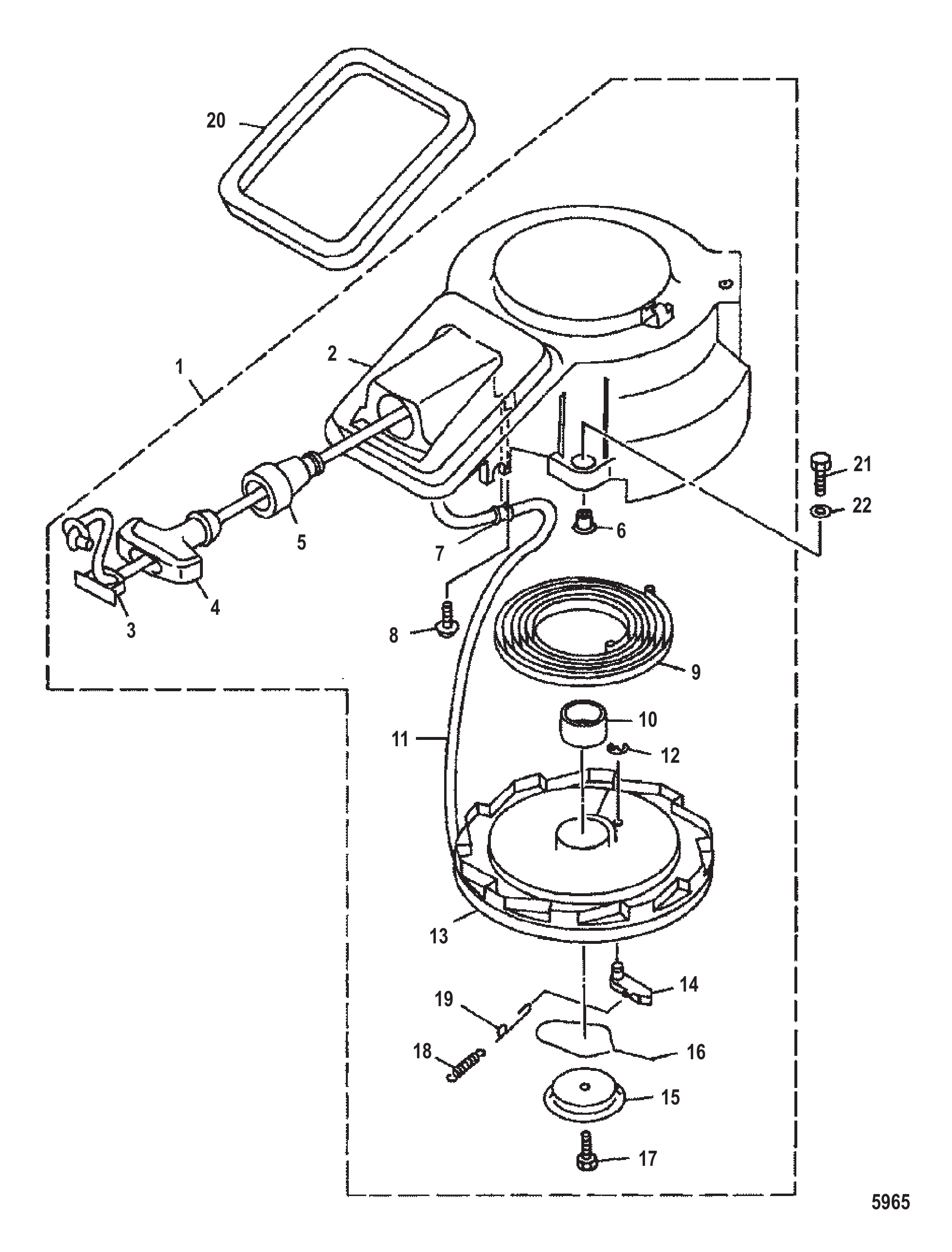 反冲启动器 RECOIL STARTER