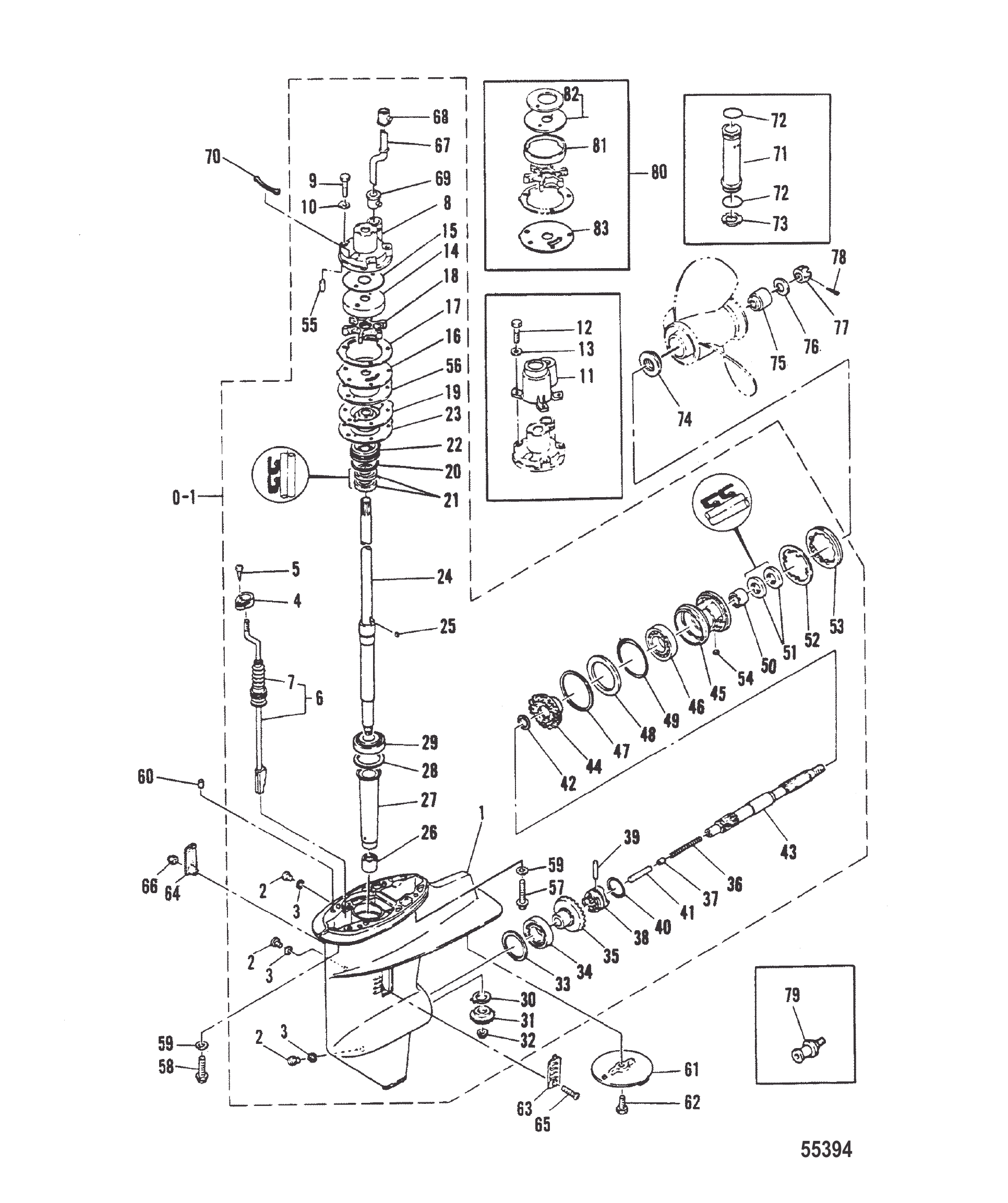 齿轮箱总成 GEARHOUSING ASSEMBLY