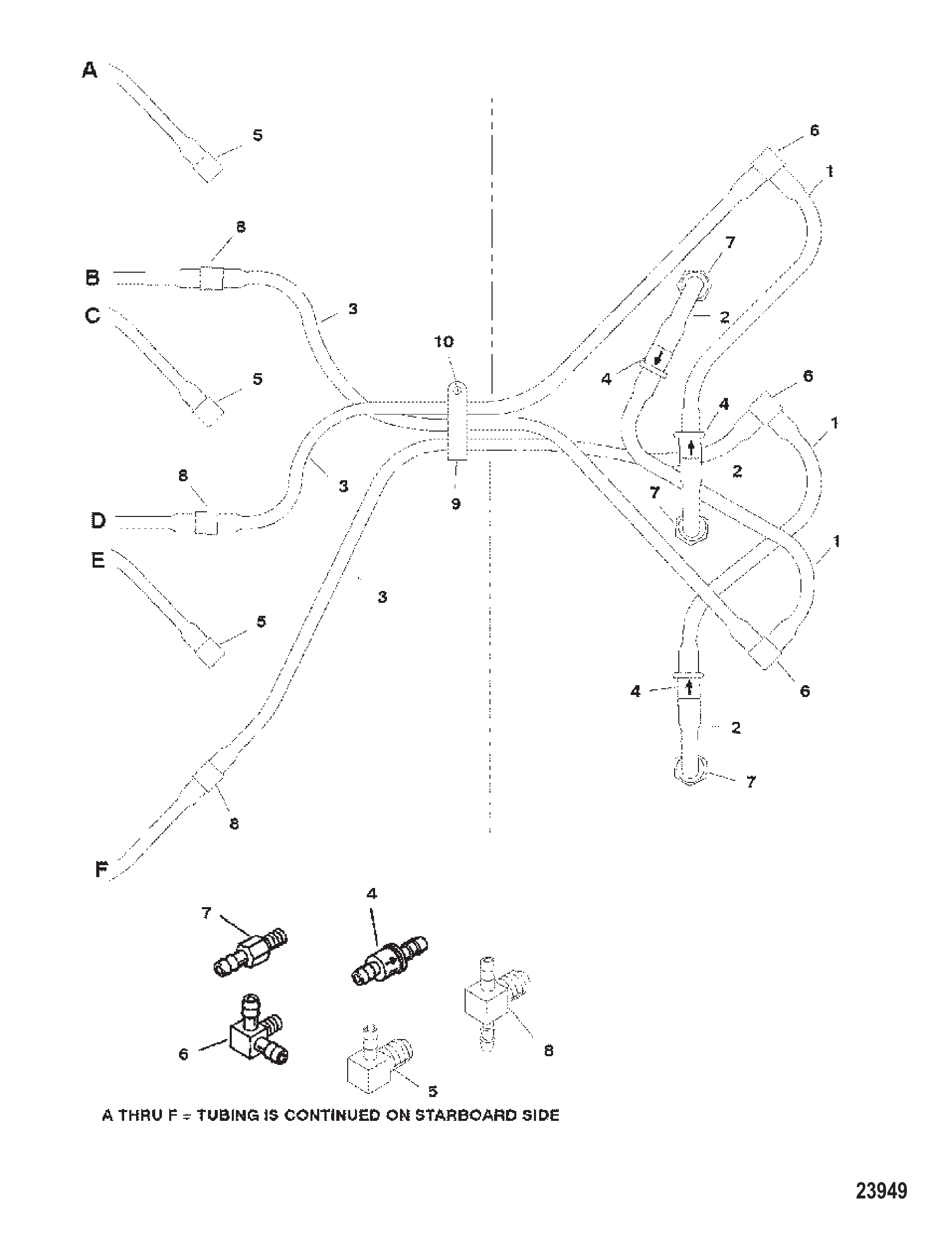 BLEED SYSTEM (PORT)(S/N-0G485989 &amp; UP)