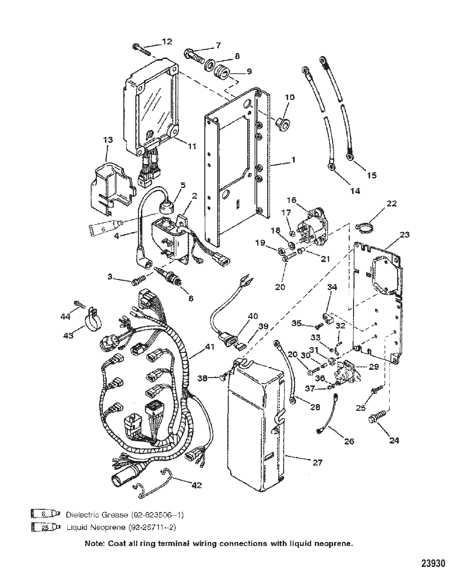 ELECTRICAL (S/N:0G129221 &amp; BELOW NON SEAPRO/MARATHON)